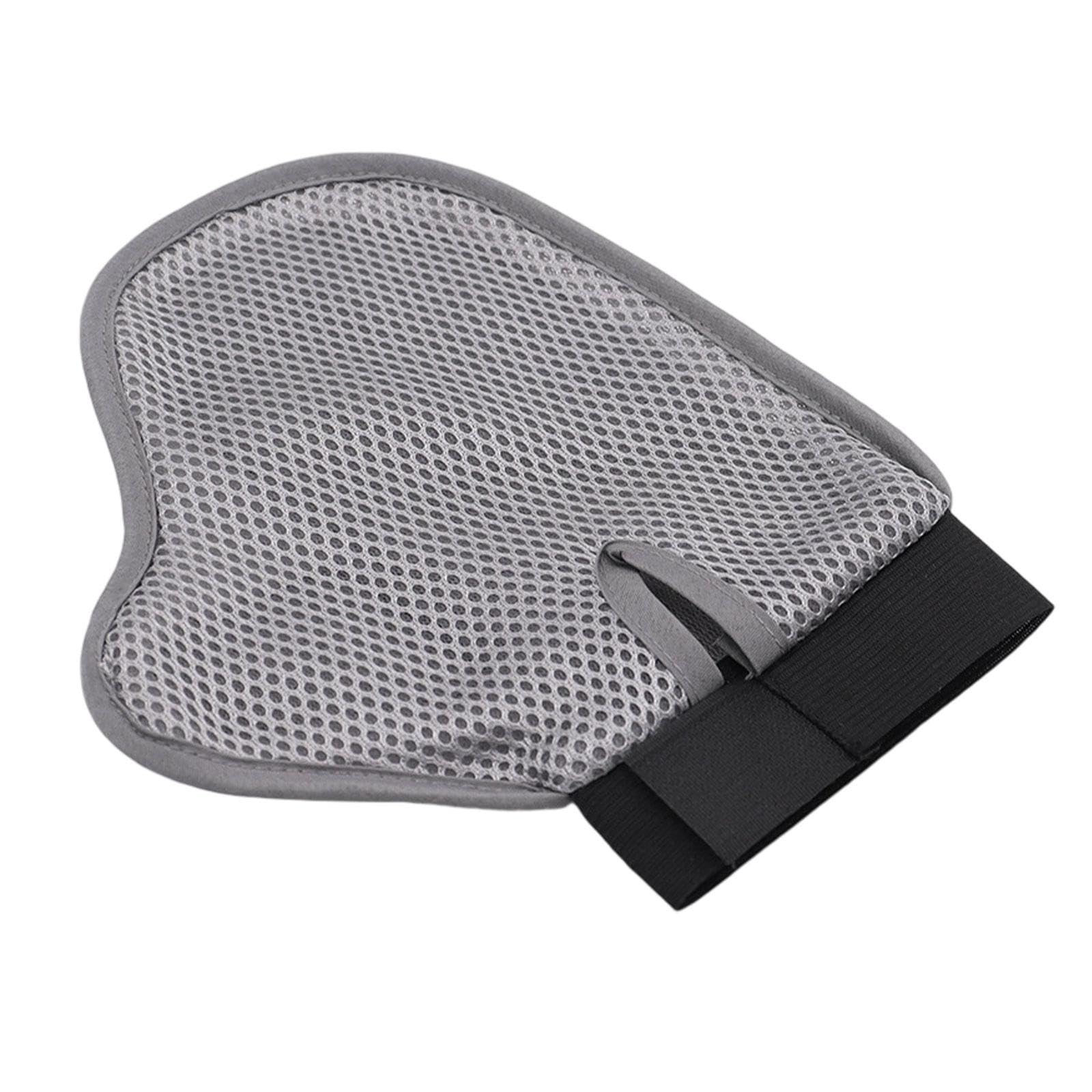 Heavenglow Pet Grooming Glove Right Hand Multifunction Reusable Gentle Deshedding Glove|Pet Supplies | Dog Supplies | Grooming