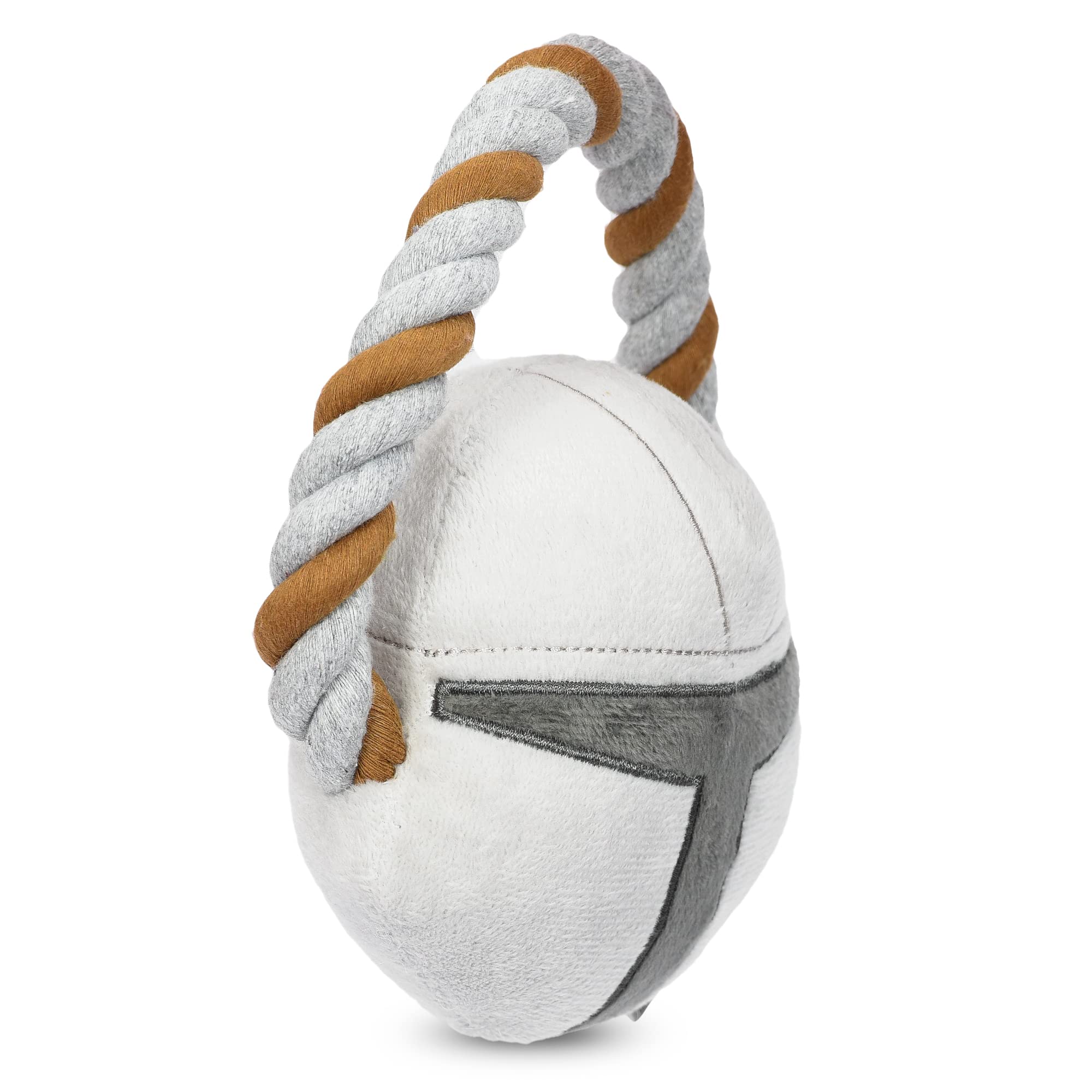 Star Wars For Pets The Mandalorian Rope Ring With Plush Head Dog Toy | The Mandalorian Chew Toy | Dog Toys, Dog Tug Toys, Tug Of