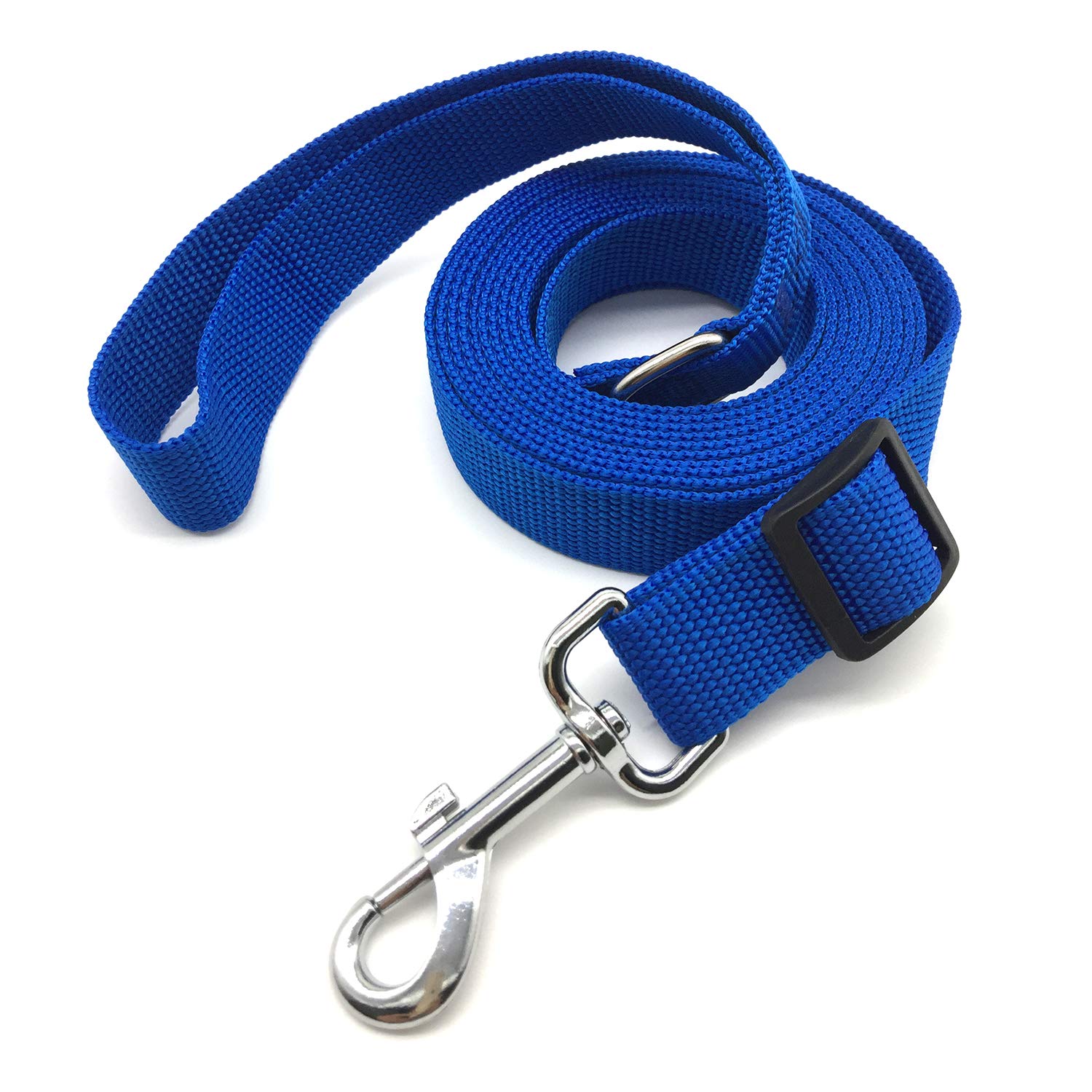 10Ft Adjustable Dog Leash, Nylon Dog Leashes For Medium Large Dogs (Blue)