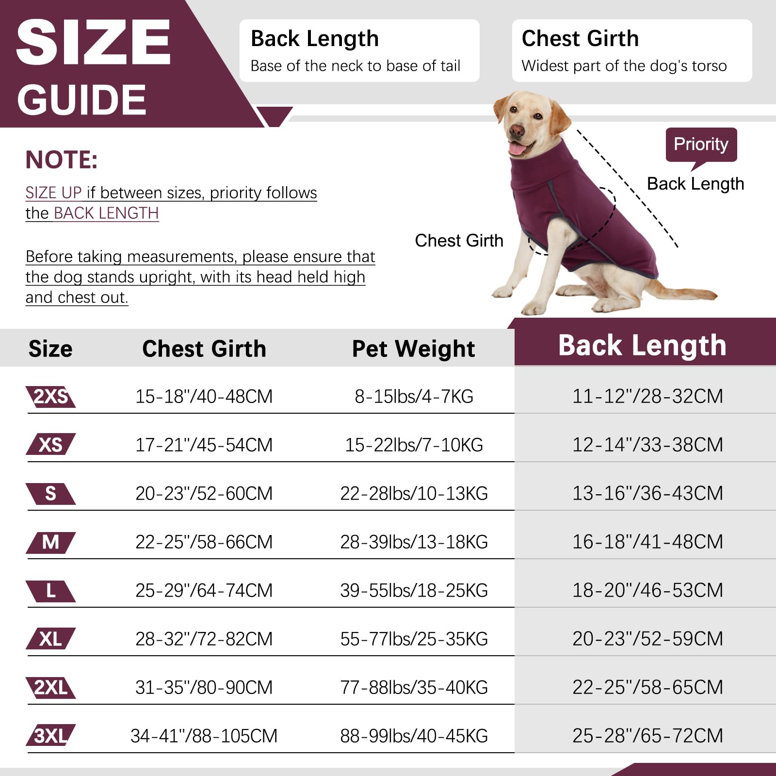 Rozkitch Soft Warm Dog Sweater Pajamas, Winter Dog Vest, Elastic Turtleneck Sweater, Lightweight Pet Shirt For Small To Large Do