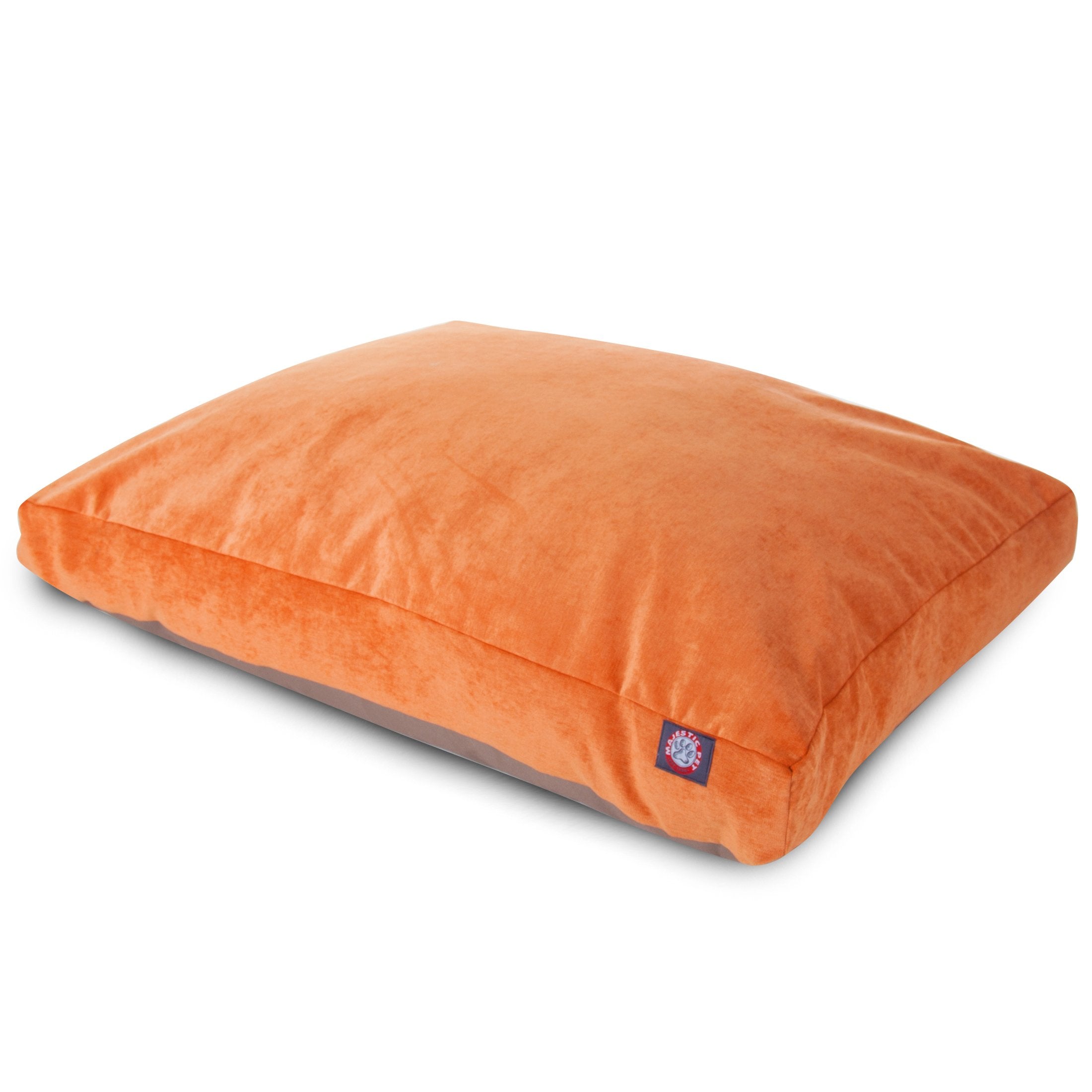 Orange Villa Collection Large Rectangle Pet Dog Bed
