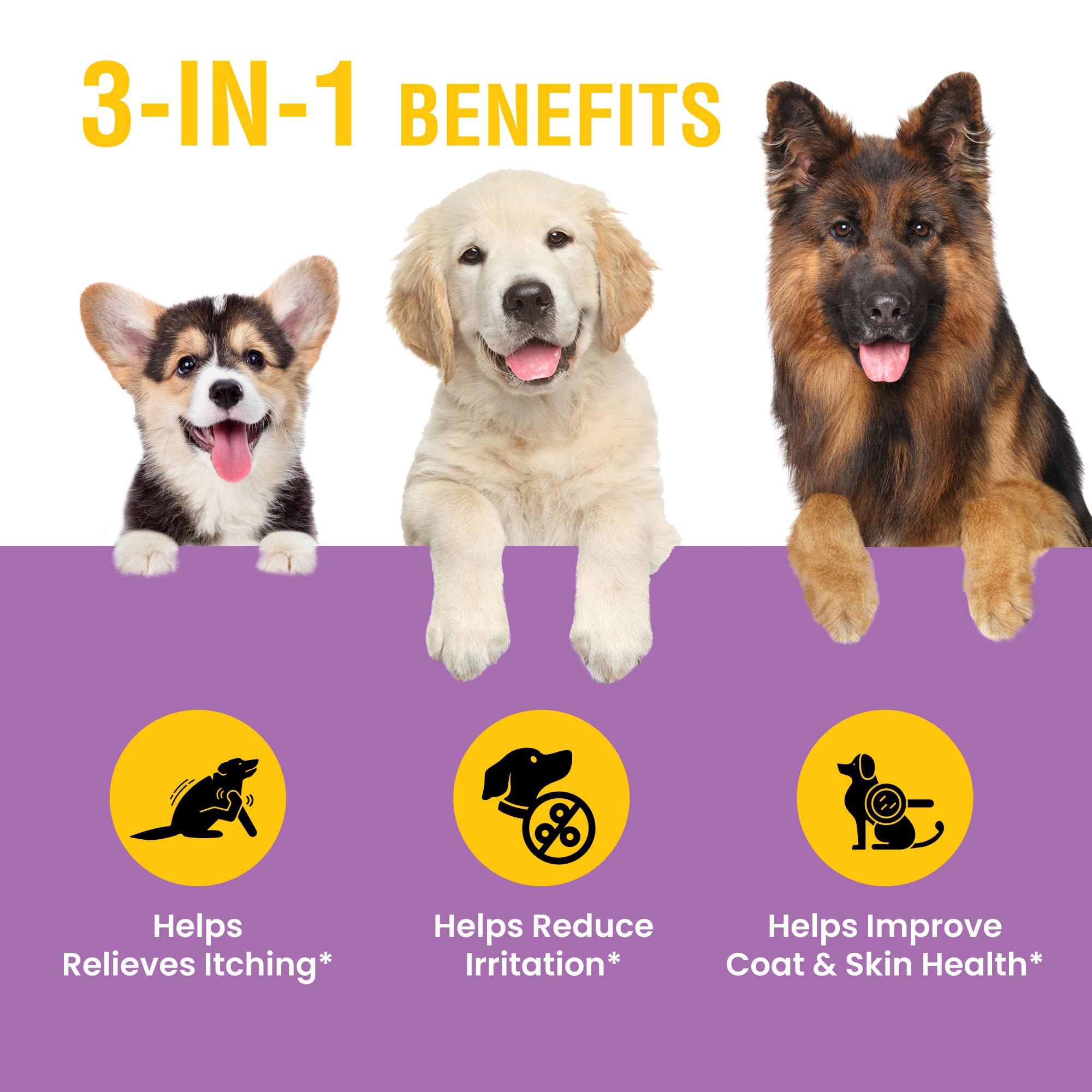 Special Breed Natural Yeast Infection Relief for Dogs, 8oz Liquid Drops - Supports Allergy & Immune Health, Reduces Itching & Irritation