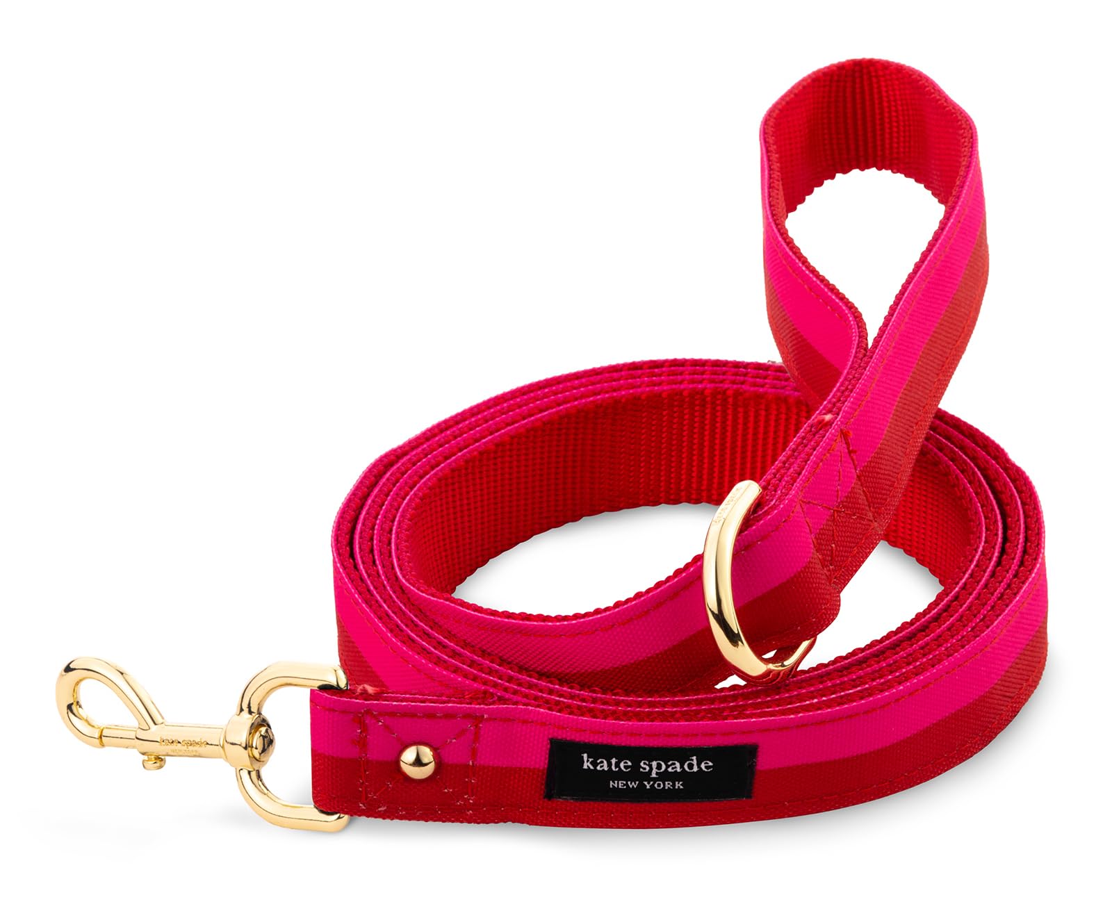 Kate Spade New York 4.5Ft Dog Leash, Heavy Duty Leash For Female Or Male Dogs, Cute Pet Leash With Gold Metal Hardware, Long Dog