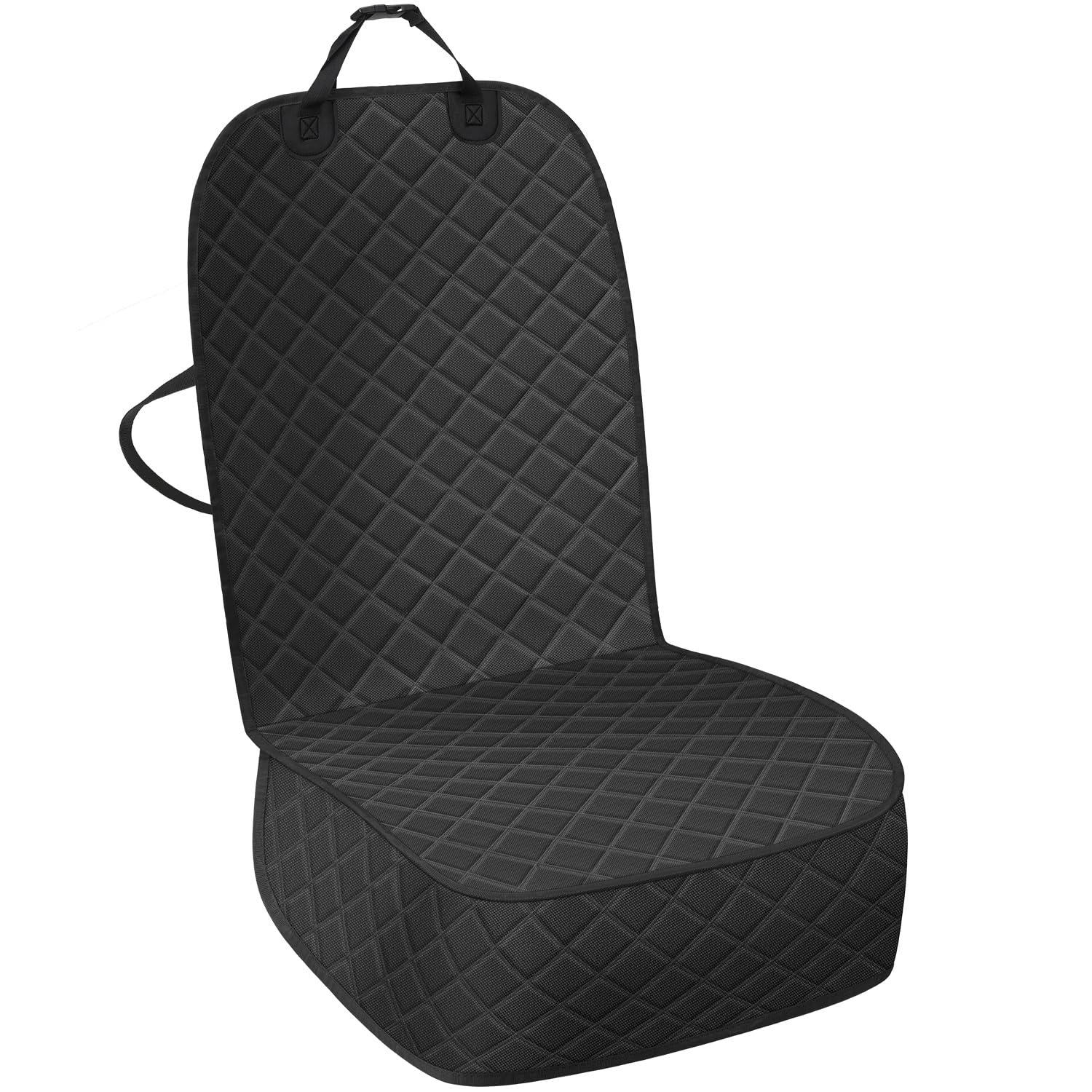 Horjones Dog Car Seat Cover,Waterproof And Nonslip Front Seat Dog Cover,Car Seat Protector For Cars,Trucks,Suvs And Jeep(L-Black