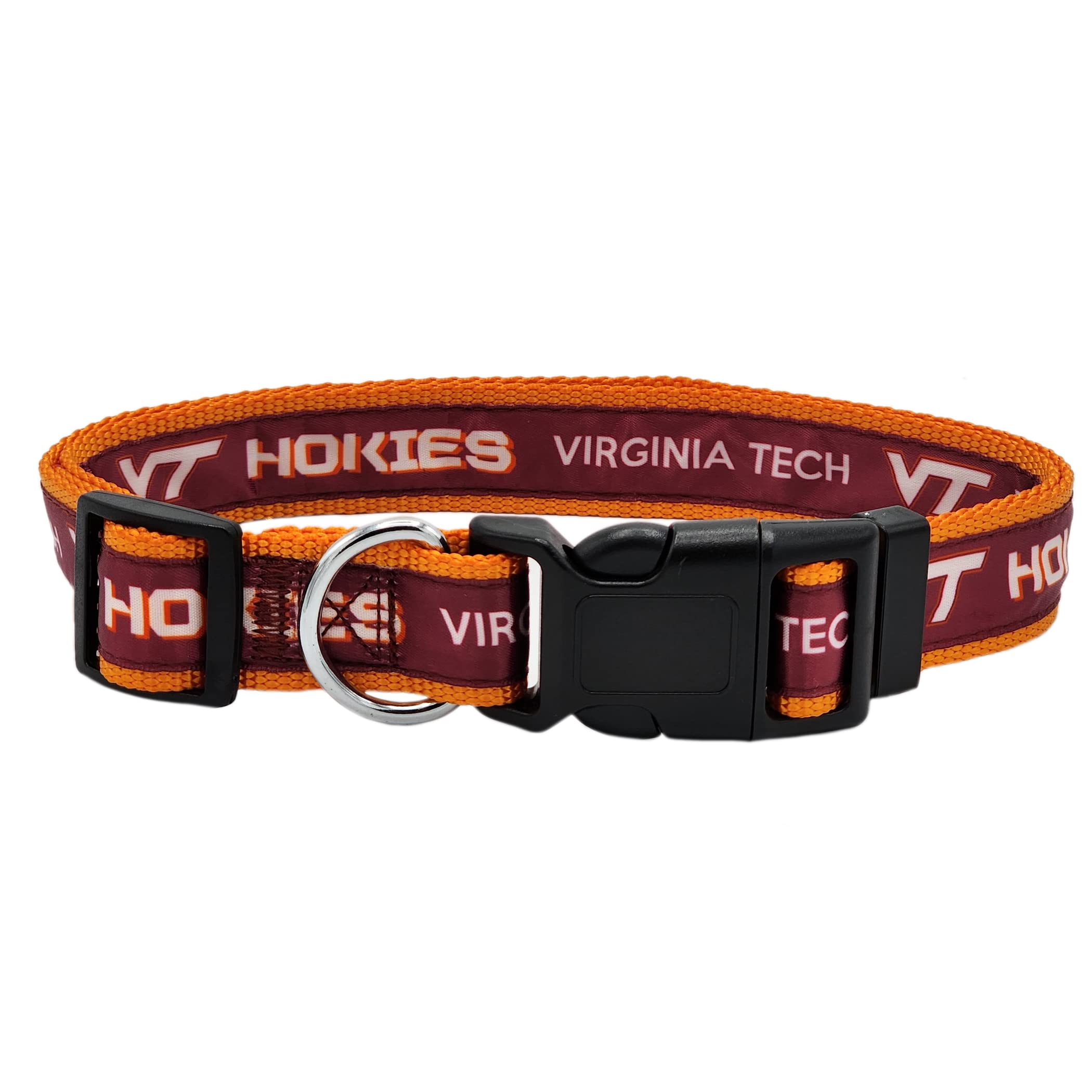 Pets First Collegiate Pet Collar Old Version Virginia Tech Hokies Dog Collar, Size Medium. Best Sports Team Collar For Dogs & Ca