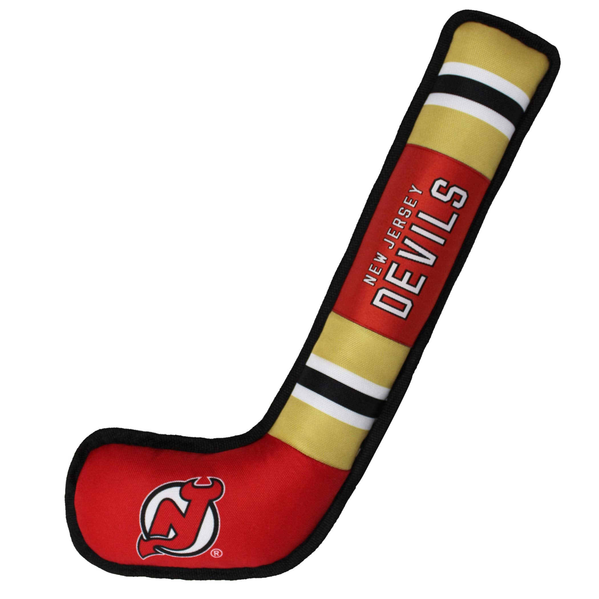 Pets First Nhl New Jersey Devils Stick Toy For Dogs & Cats. Play Hockey With Your Pet With This Licensed Dog Tough Toy Reward! 1