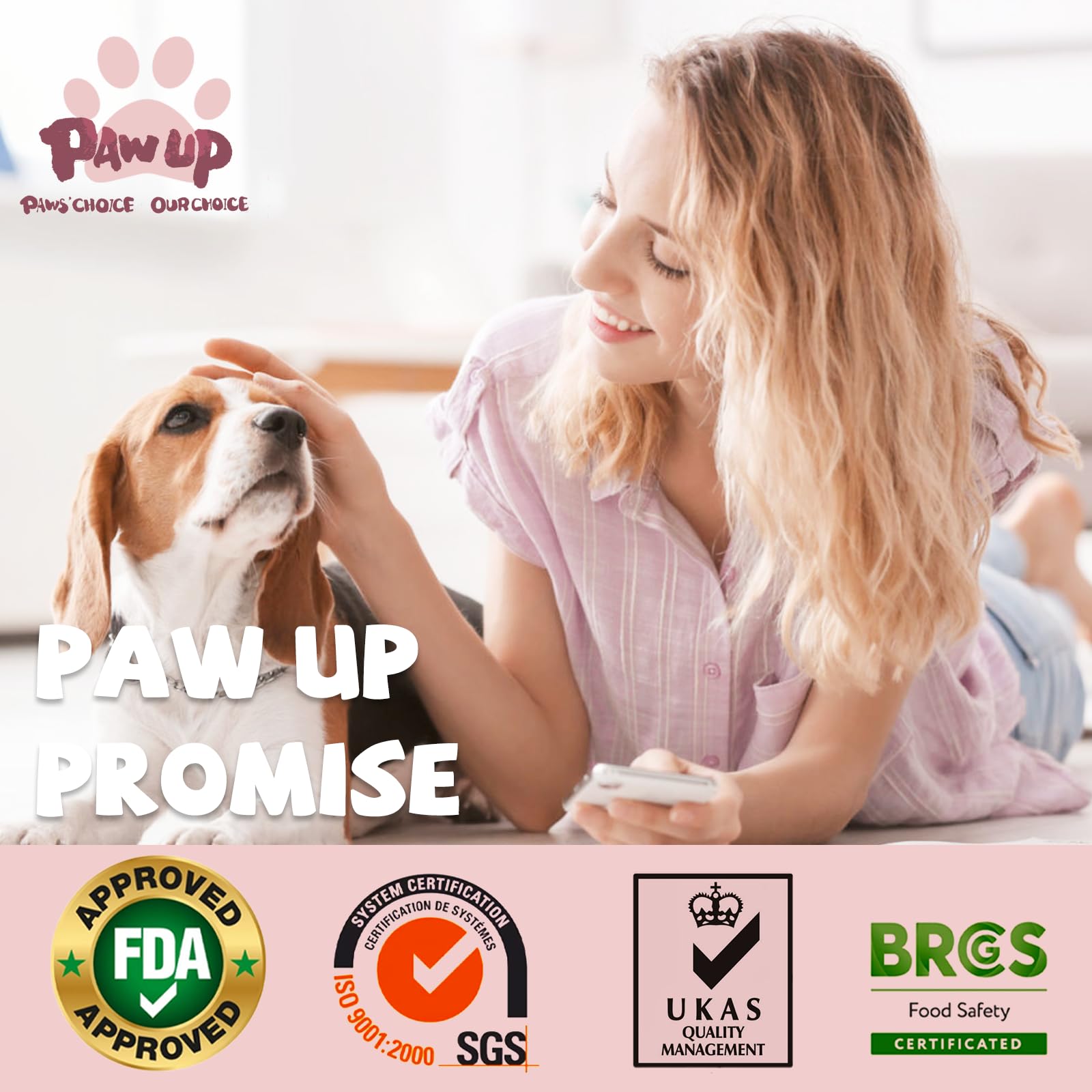 PAWUP Freeze Dried Sheep Milk Yogurt Flavor with Strawberry,Gentle Sheep Milk Dog Treats for Sensitive Stomachs Puppies, 2.8 oz