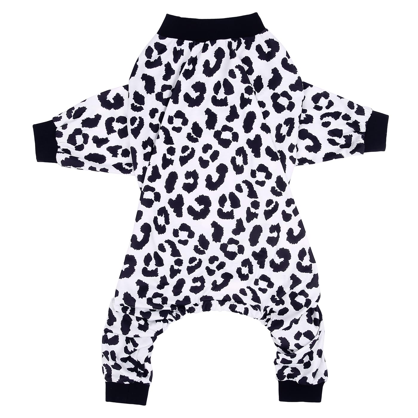 Hde Dog Pajamas One Piece Jumpsuit Lightweight Dog Pjs Shirt For M-3Xl Dogs Snow Leopard - M