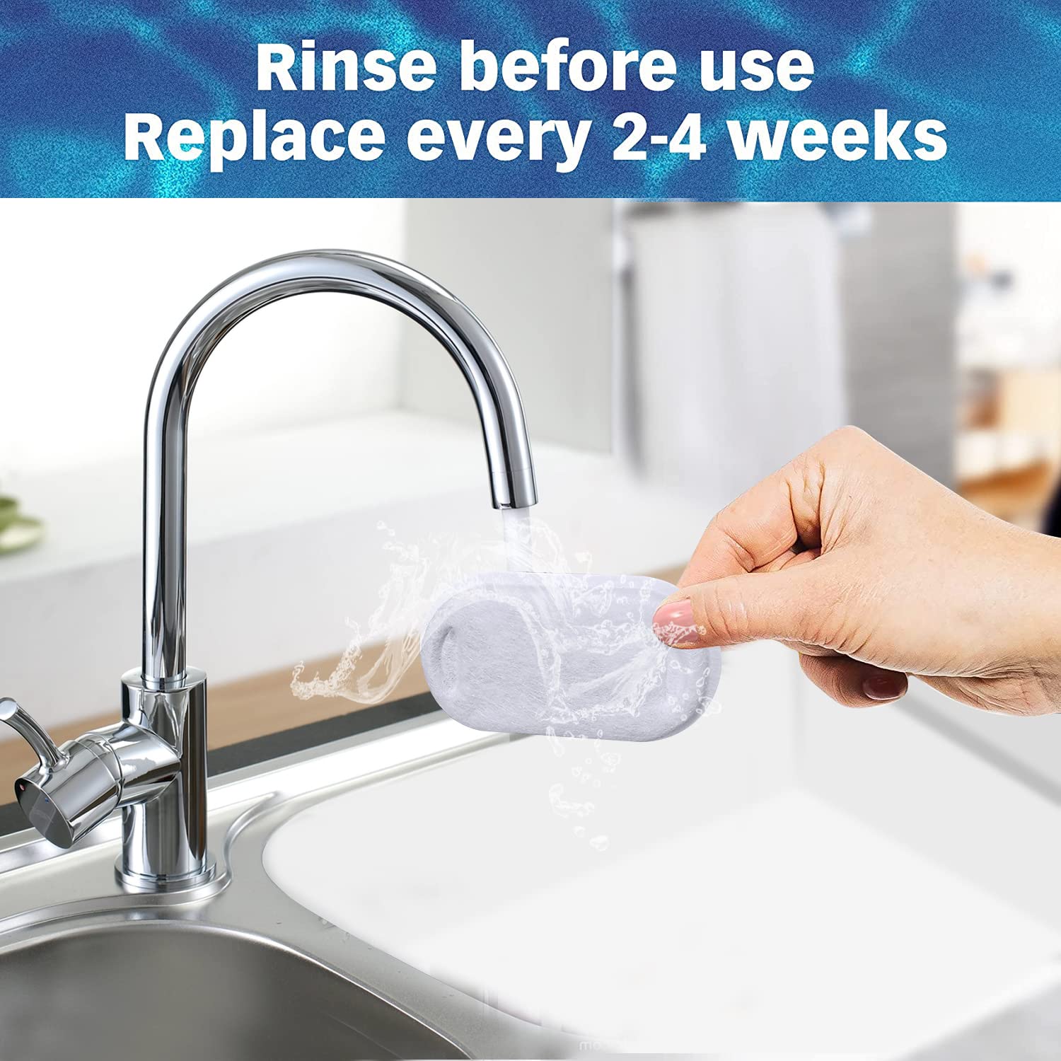 Samanija 10-Pack Filters, Compatible With Tomxcute 108Oz/3.2L Pet Fountain,For Petlibro 67Oz/2L Stainless Steel Cat Water Fountain With Sponges