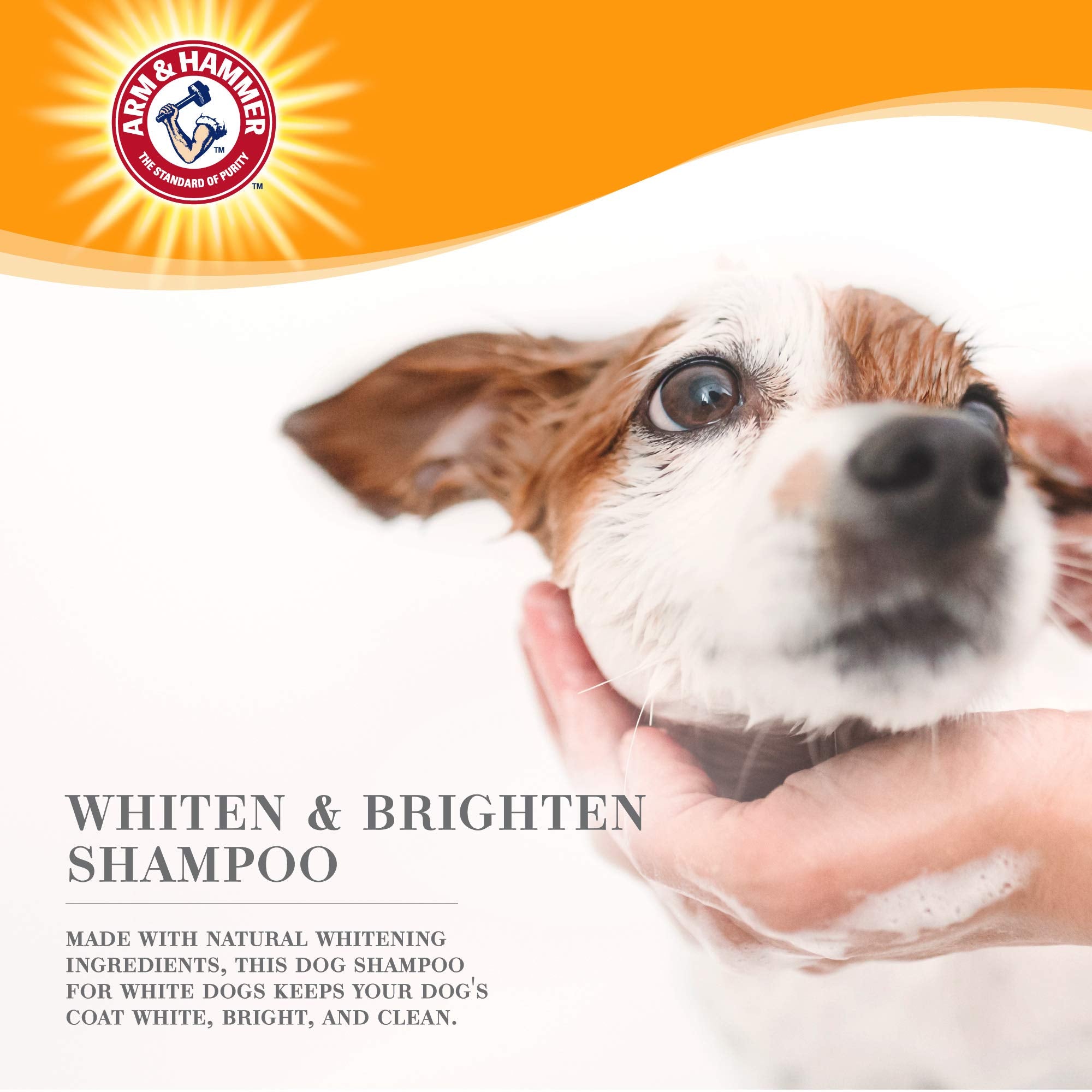 Arm & Hammer Ultra Fresh Whitening And Brightening Shampoo For Dogs | Baking Soda Neutralizes Bad Odors For An Advanced Clean | Calming Lavender And Vanilla Scent