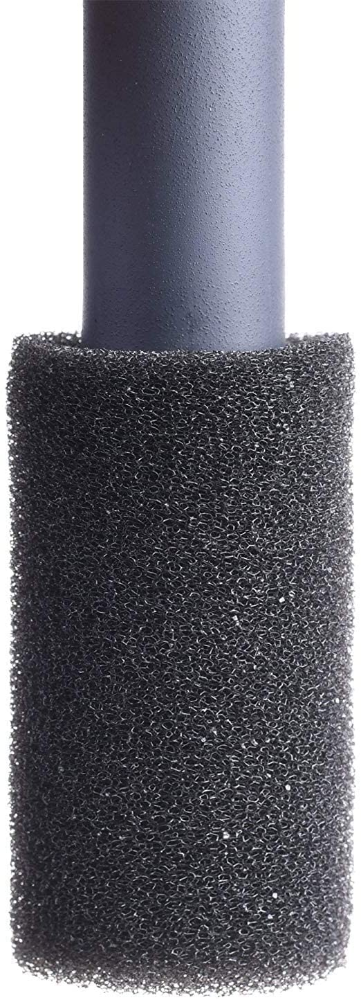 Kinmingzhu 8 Pieces Black Pre-Filter Sponge Foam Roll Accessories For Aquarium Fish Tank