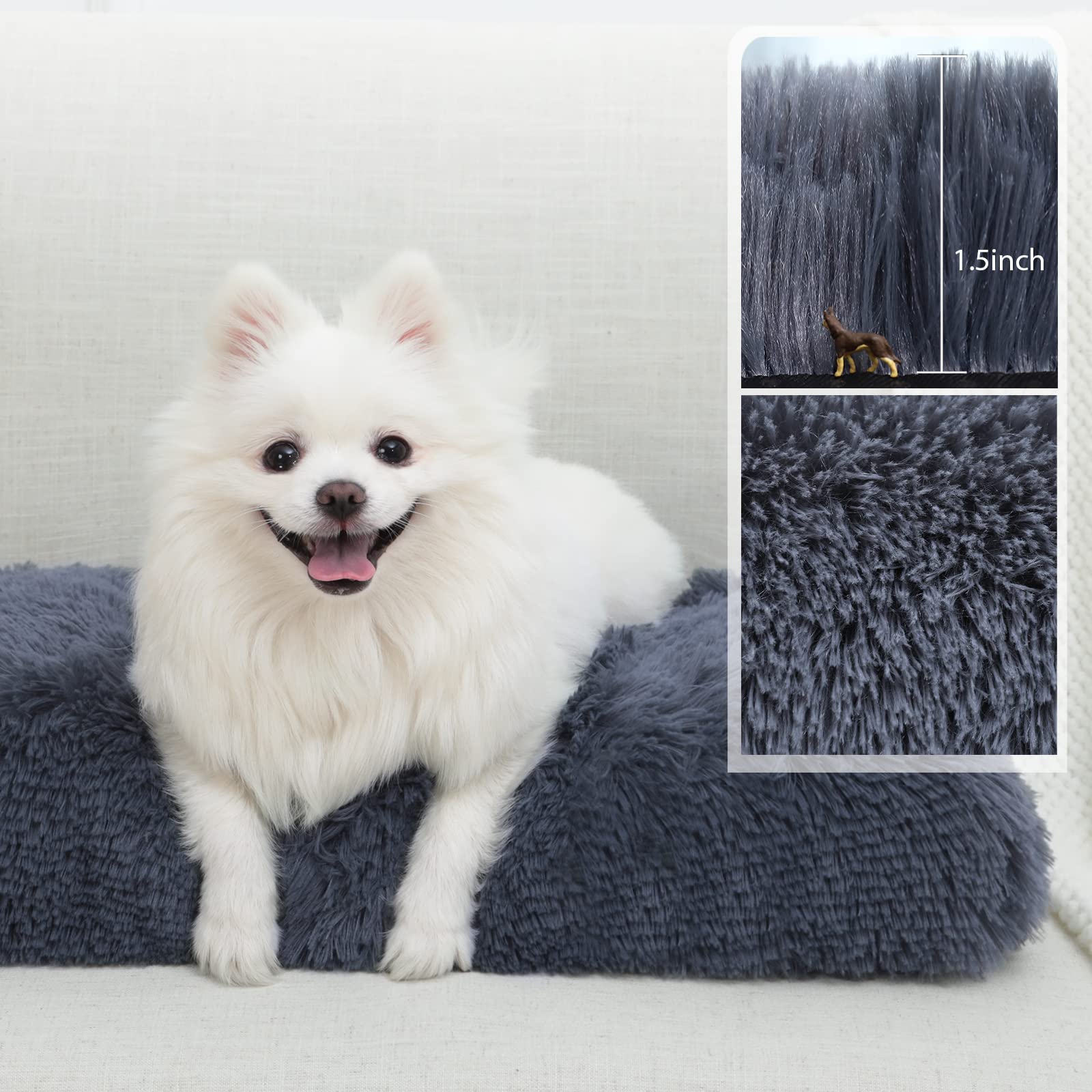 Champets Washable Dog Bed For Crate 29''X21'',Large Dog Bed Washable For Small,Medium,Large,Extra Large Dogs Cats Pet,Waterproof