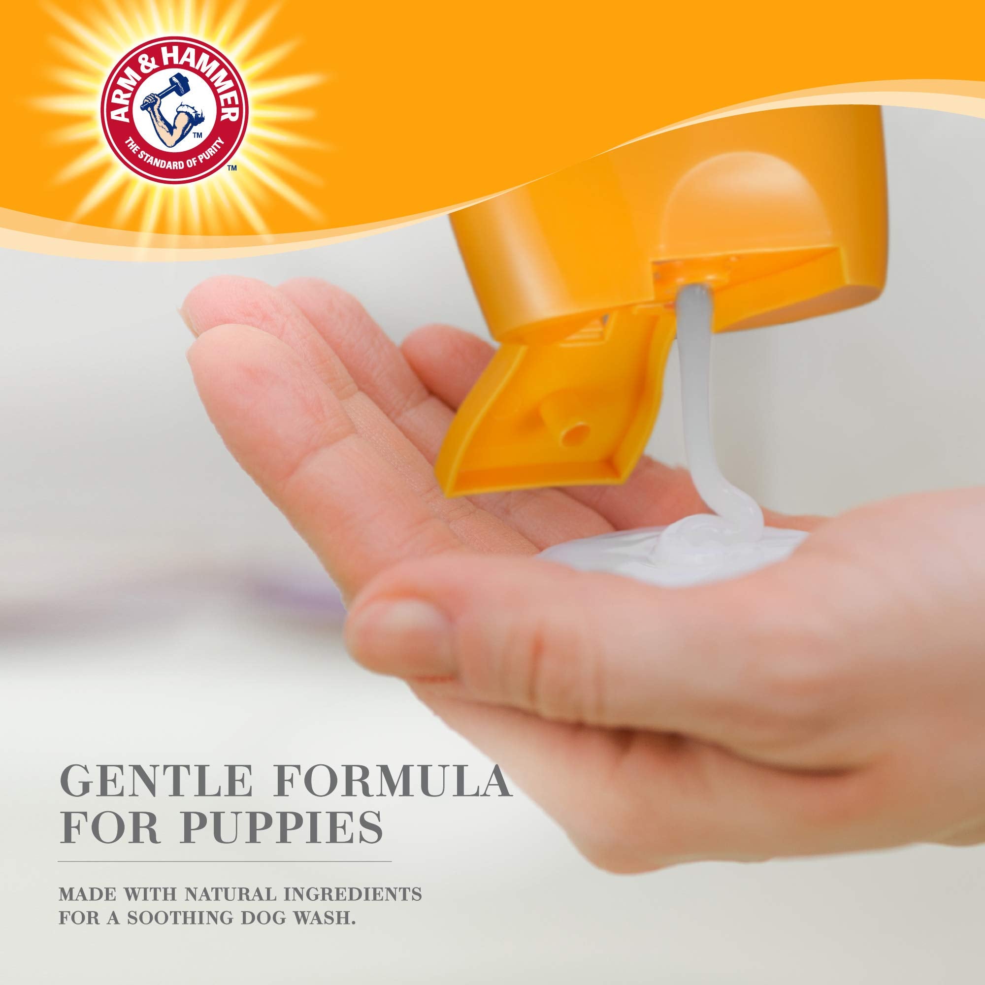 Arm & Hammer Ultra Fresh 2-In-1 Tearless Puppy Shampoo And Conditioner | Baking Soda Neutralizes Bad Odors For An Advanced Clean | Coconut Lime Verbena Scent