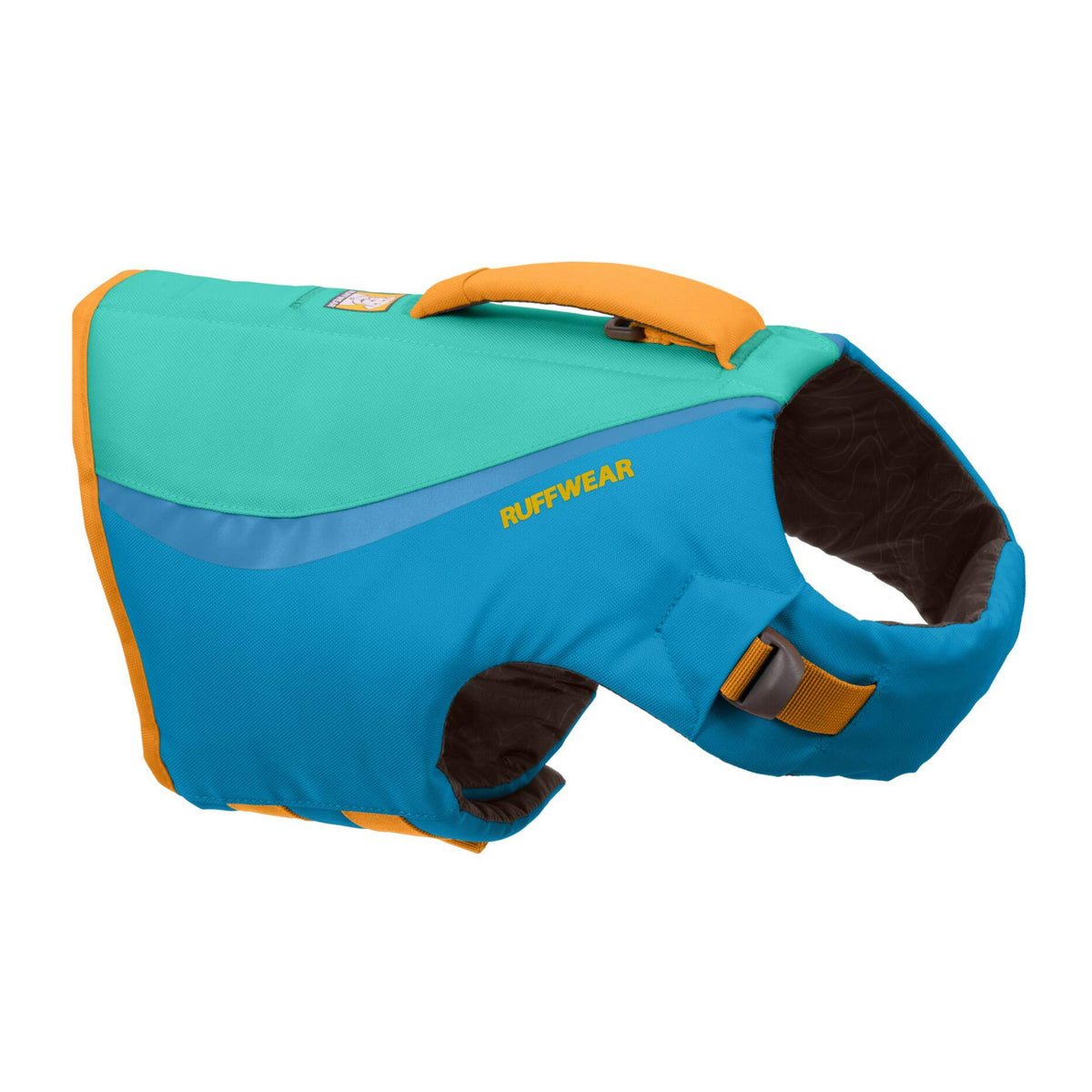 Ruffwear, Float Coat Dog Life Jacket, Swimming Safety Vest With Handle, Blue Dusk, Medium