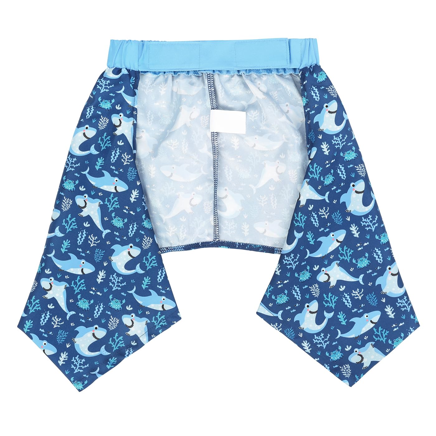 Hde Dog Swim Trunks Hawaiian Board Shorts Beach Pool Swimsuit For Xs To Xxl Dogs Blue Sharks - Xs