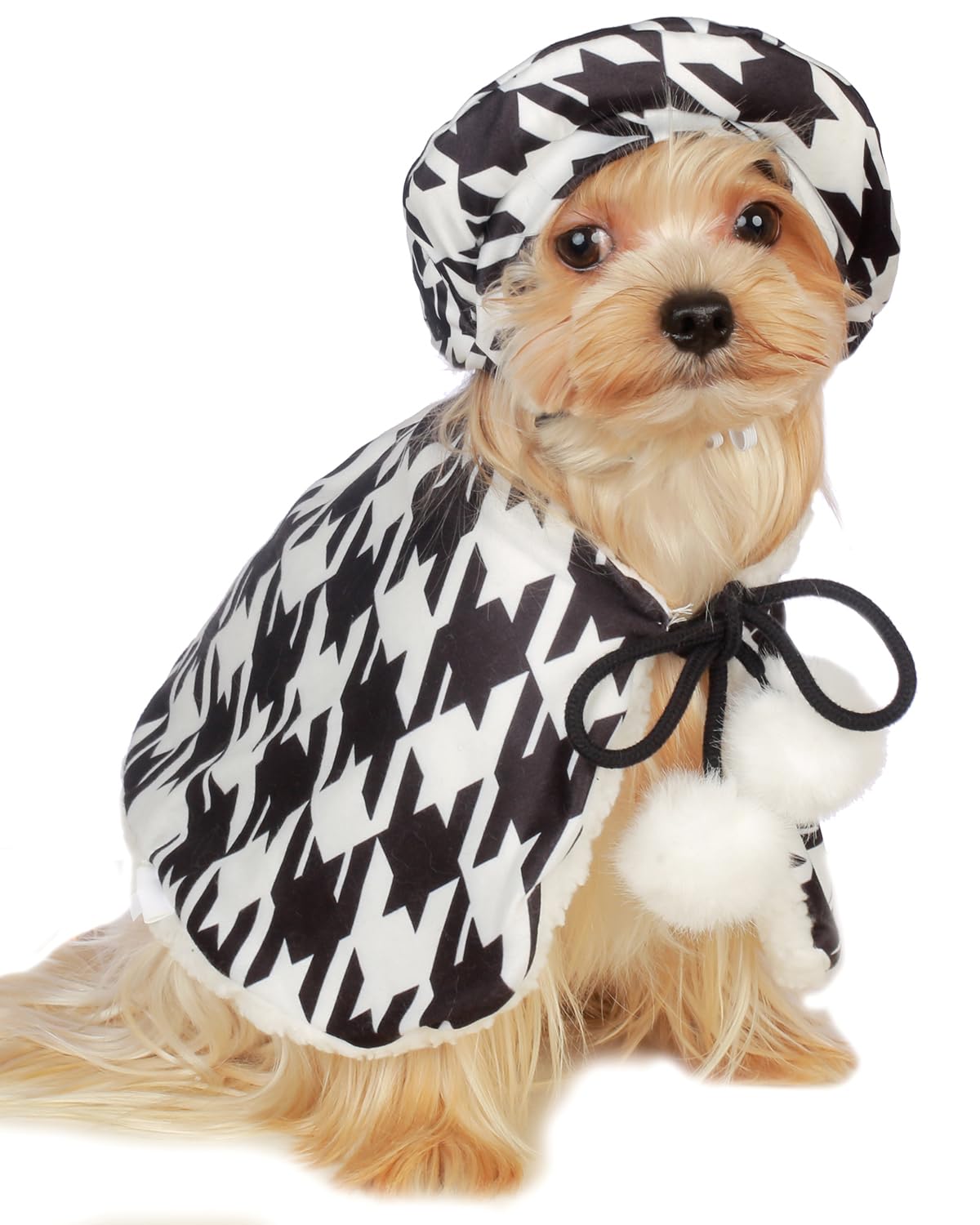 Coomour 2Pcs Dogs Shirts Funny Pet Clothes And Warming Dogs Hat Puppy Cotton Clothing For Small Medium Large Dogs Outfits (L)