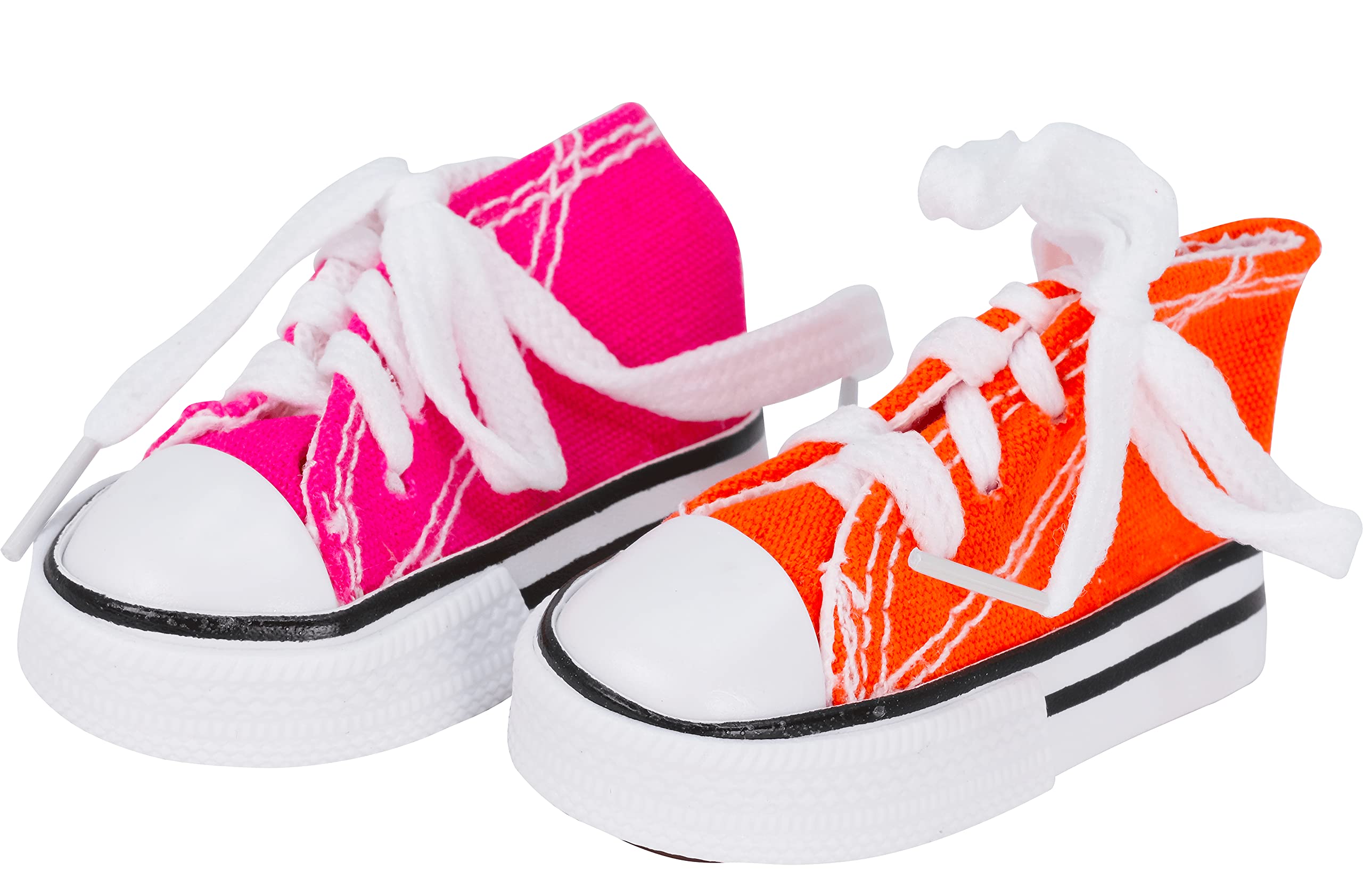 Bonka Bird Toys 4 Mini Sneaker Bird Toy Parrot Craft Cage Toys Cages Small Dog,Cat Pet Cockatiel,African Grey,Cockatoo