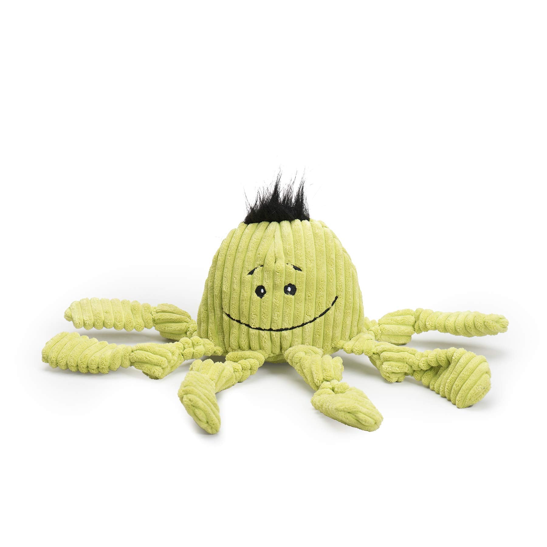 Hugglehounds Knotties Dog Toys For Small Dogs - Plush Dog Toy For Aggressive Chewers - Squeaky Interactive Puppy Toys - Soft Yet Tough, Durable Stuffed Pet Chew Toy For All Breedss | Small Octopus