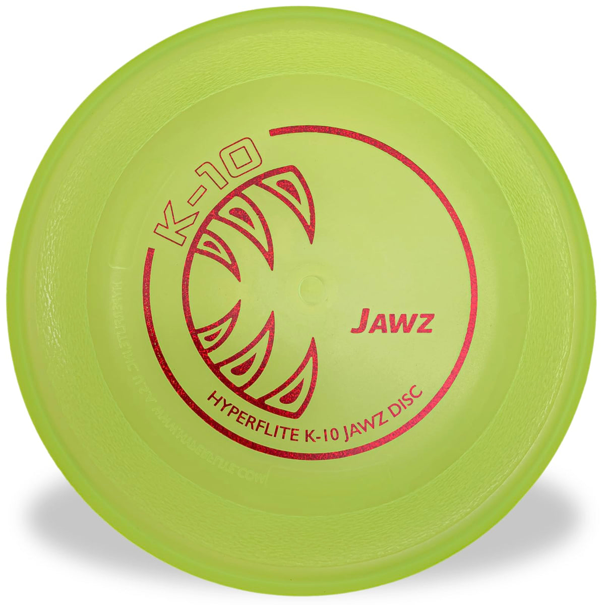 Hyperflite Jawz Dog Flying Disc - World'S Toughest Training Dog Toy. Best Competition Flying Disc Toy For Pets, Puncture Resistant - 8.75 Inch