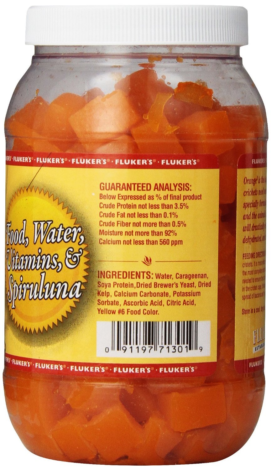 Flukers Orange Cube Complete Cricket Diet 12 Ounce (Pack of 1)