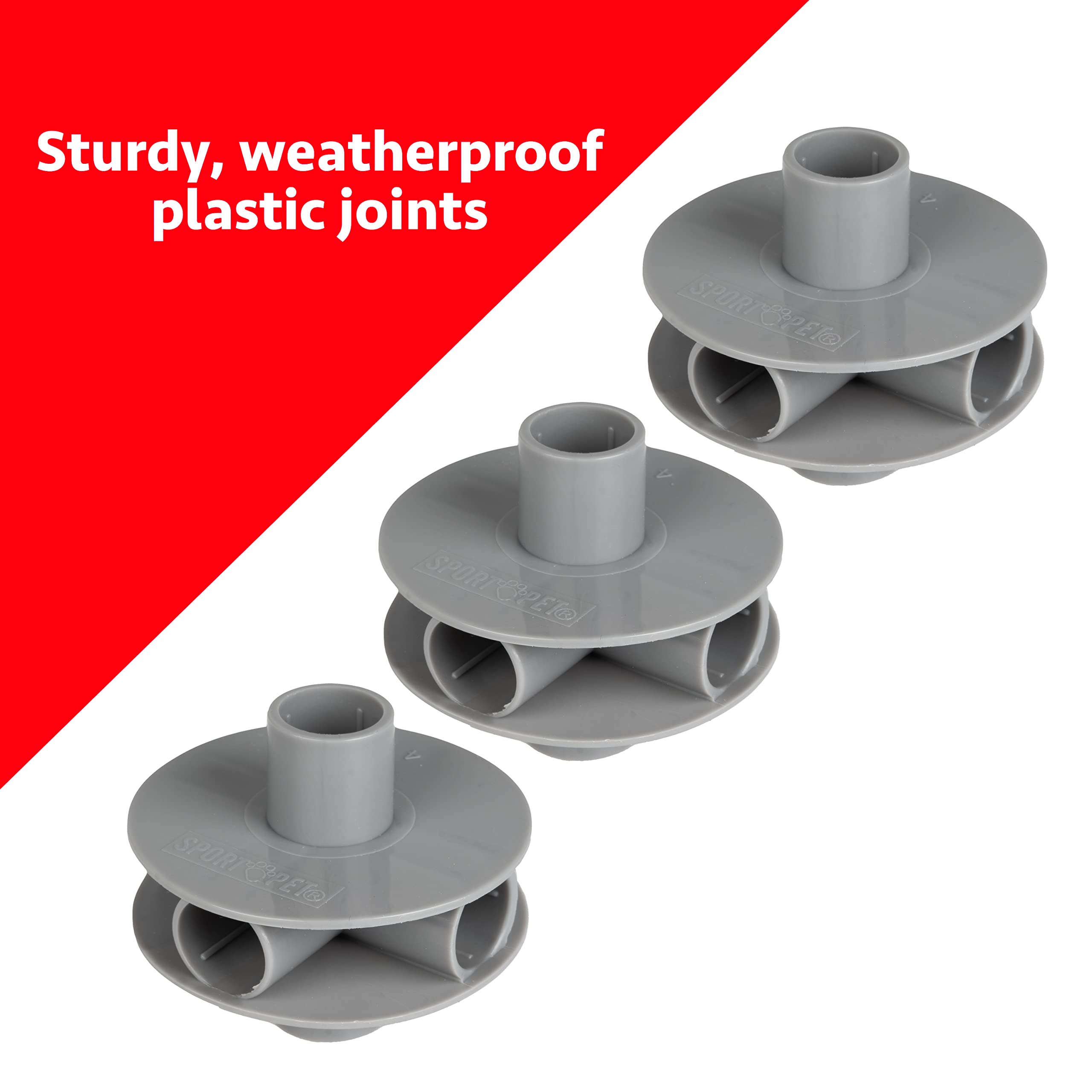 Kitty City Outdoor Catio Furniture And Play Kits For Cats, Pipes And Joints