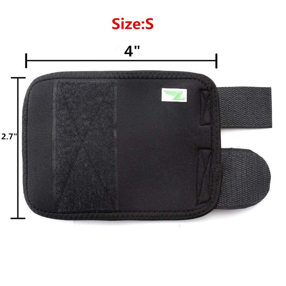 Dog Leg Brace One Pair Heals Hock Joint Wrap Sleeve for Front Legs(S/Front)