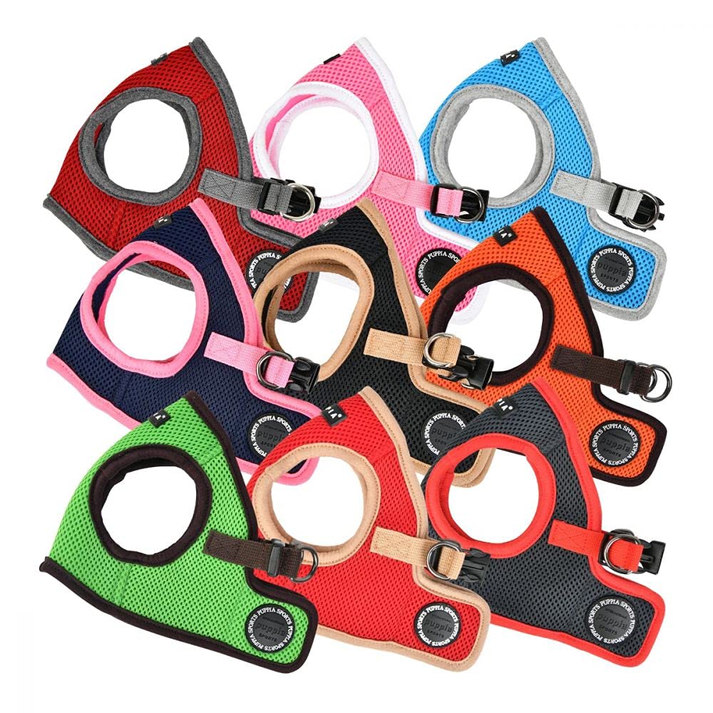 Puppia Soft Vest Harness B Ii - Black - Xxl