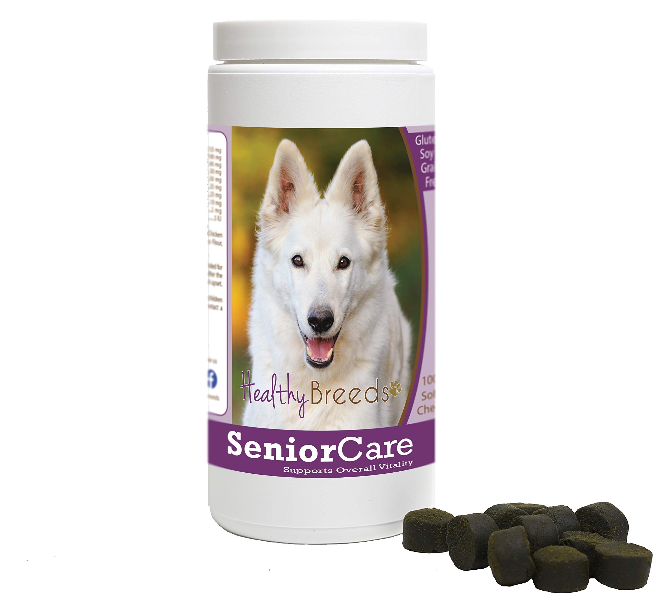 Healthy Breeds German Shepherd Senior Dog Care Soft Chews 100 Count