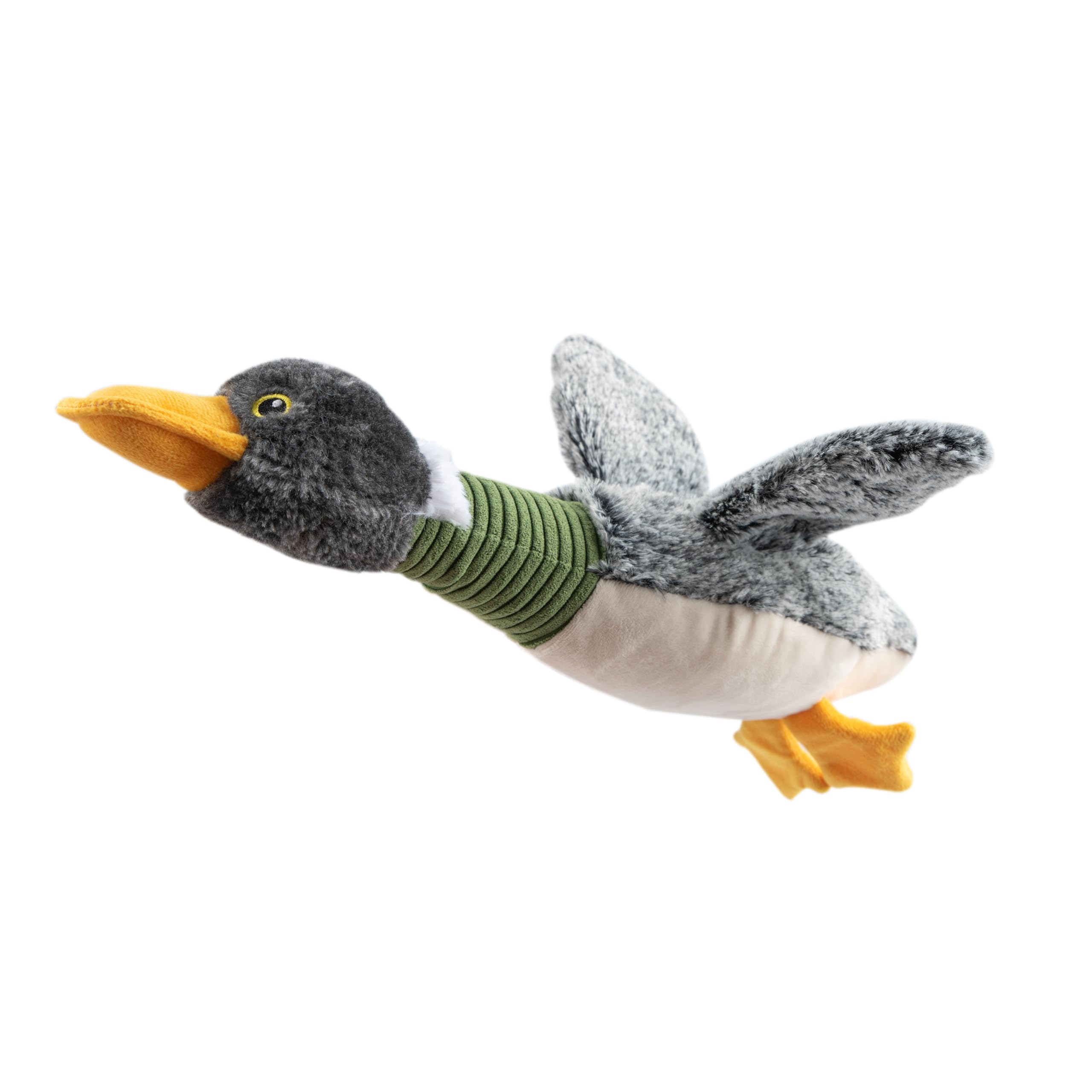 Best Pet Supplies Interactive Mallard Mates Dog Toy With Crinkle And Squeaky Enrichment For Small And Medium Breed Puppies Or Do