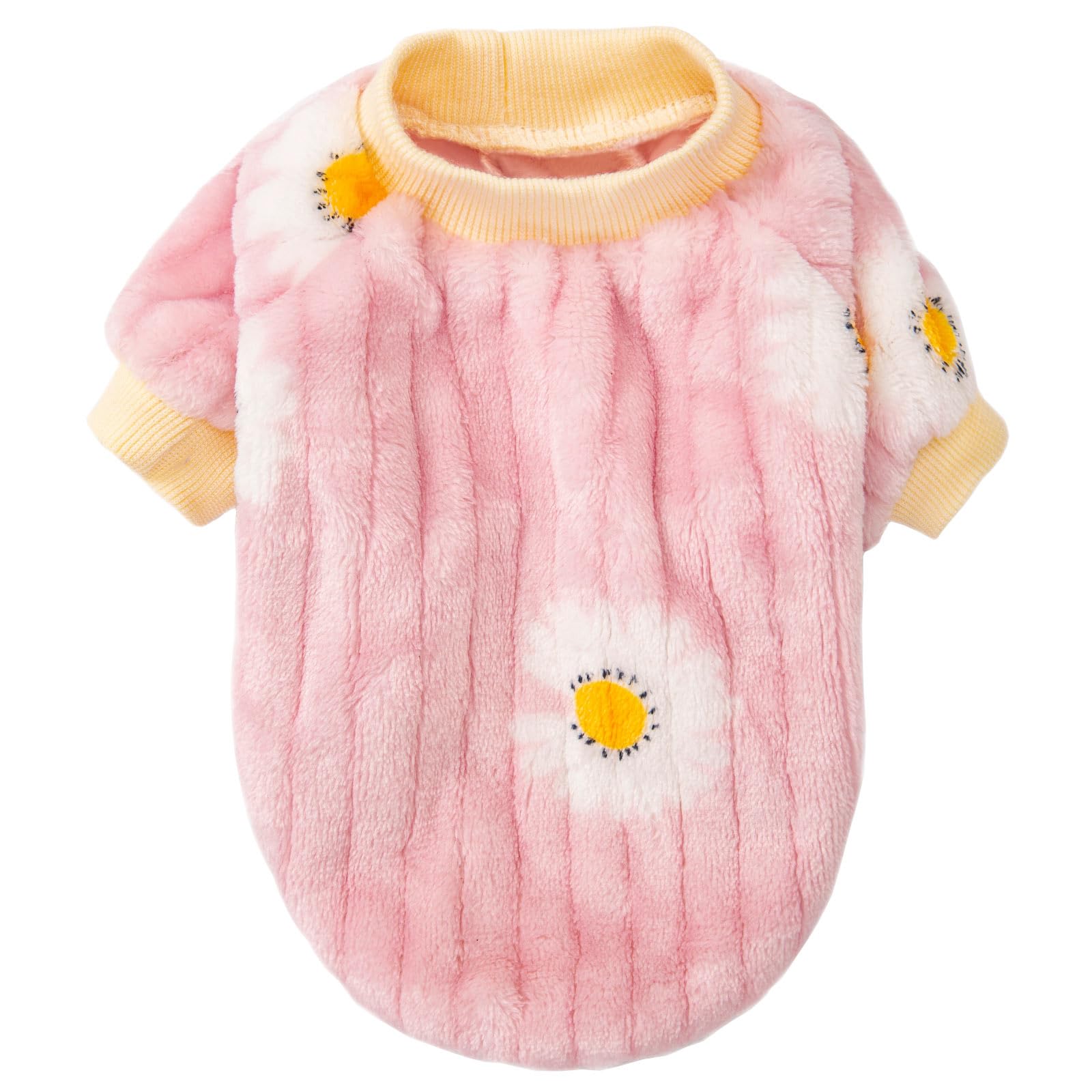 Fabricastle Small Dog Sweaters, 3-Pack Dog Clothes For Small Dogs Girl & Cats, Ultra Soft And Warm Pet Coats, Winter Pet Jacket,