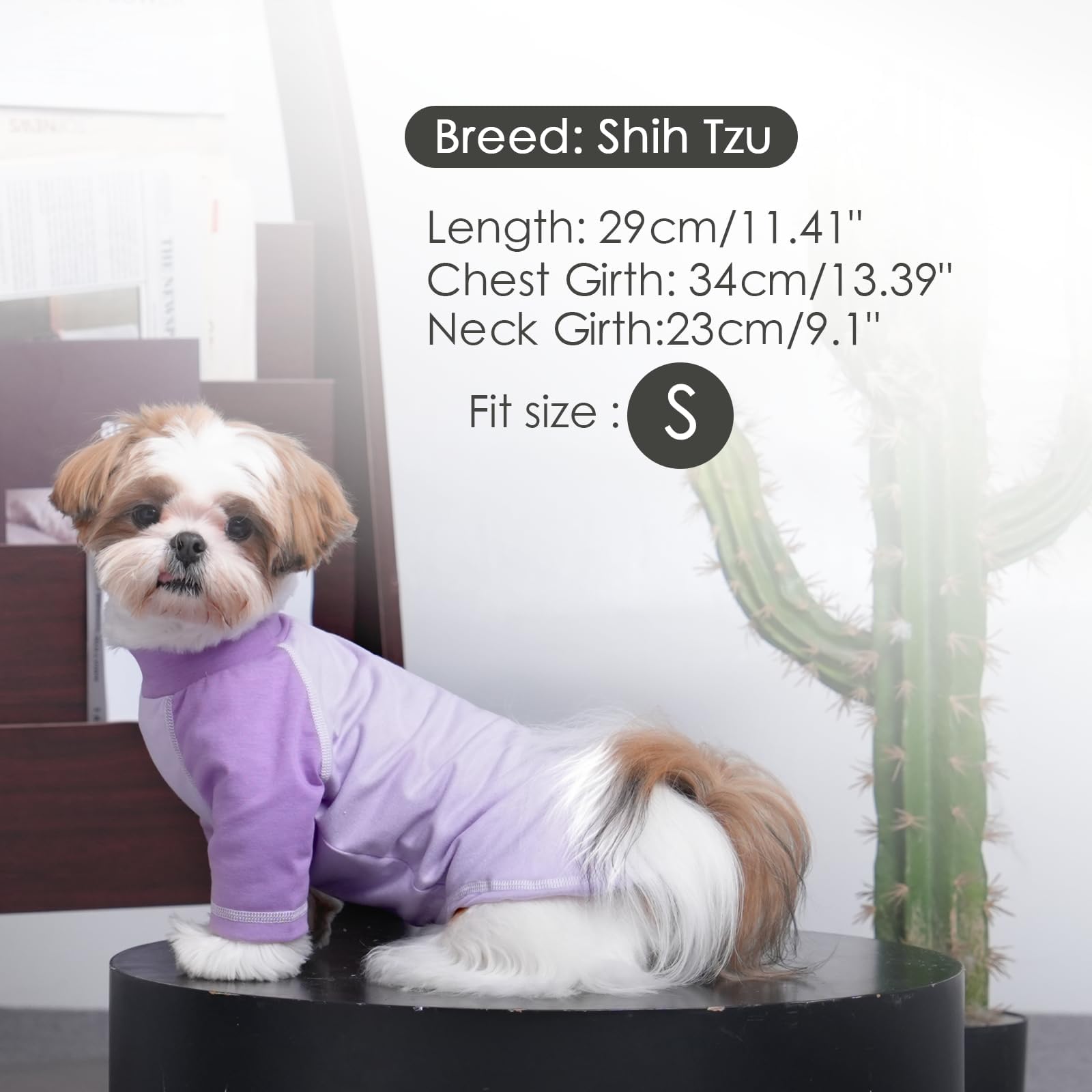 2 Pack Dog Shirts, Pinkpurple, X-Small, Quick-Drying Raglan Sleeves, Soft Tee Shirt, Light And Breathable For Summer, Long Sleev