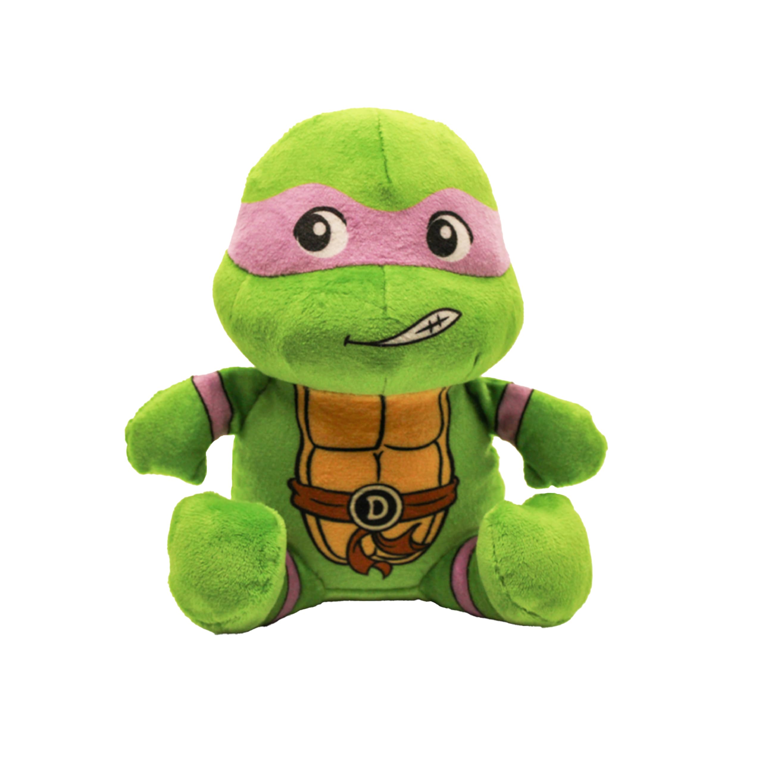Design Lab, Inc. Teenage Mutant Ninja Turtle Official Merchandise | Tmnt Toys | Squeaky Plush Dog Toy | Donatello | Great For In