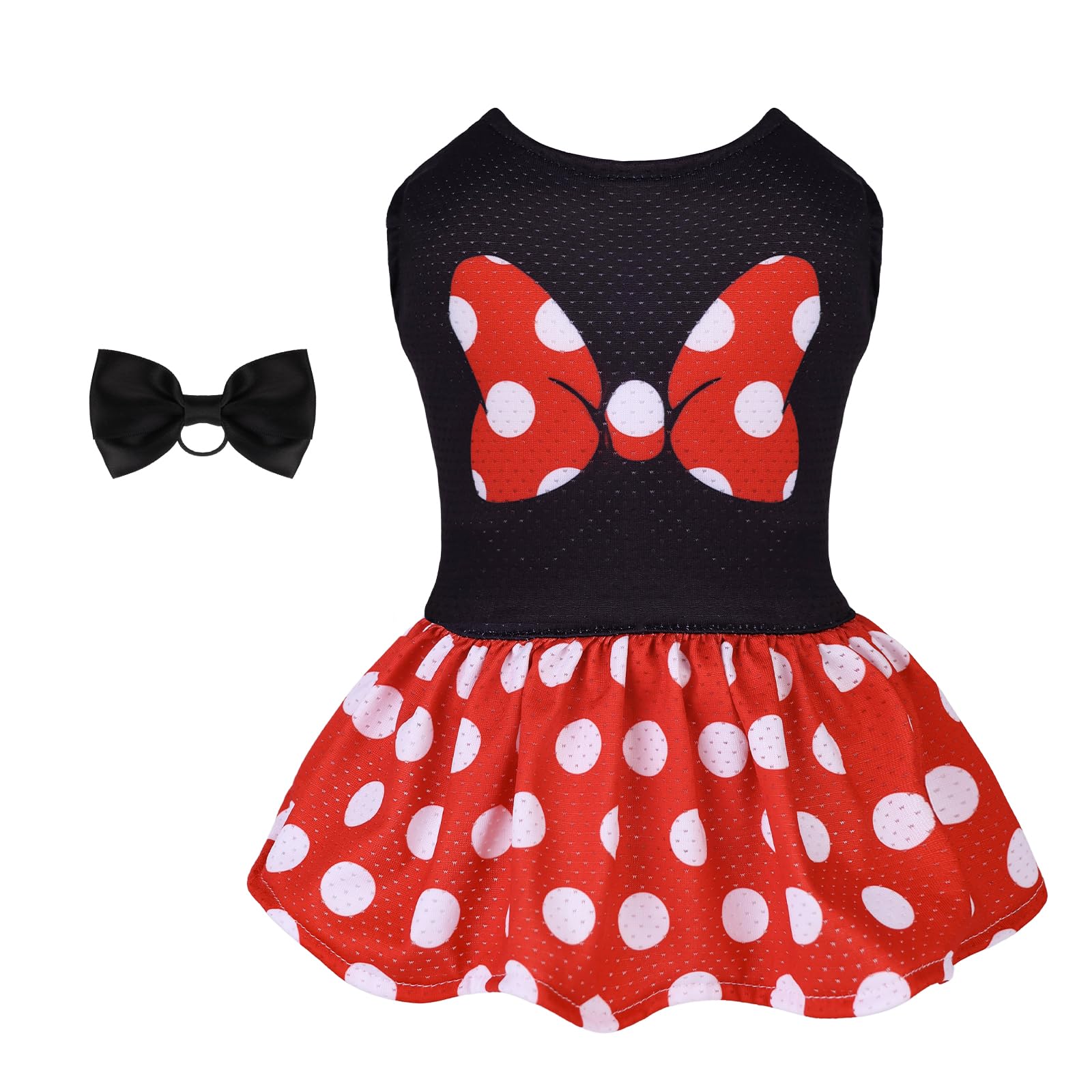 Cutebone Dog Mesh Dress Puppy Sundress Pet Outfit Summer Fashion For Small Dogs Girl Cat Clothes Bf33S-D