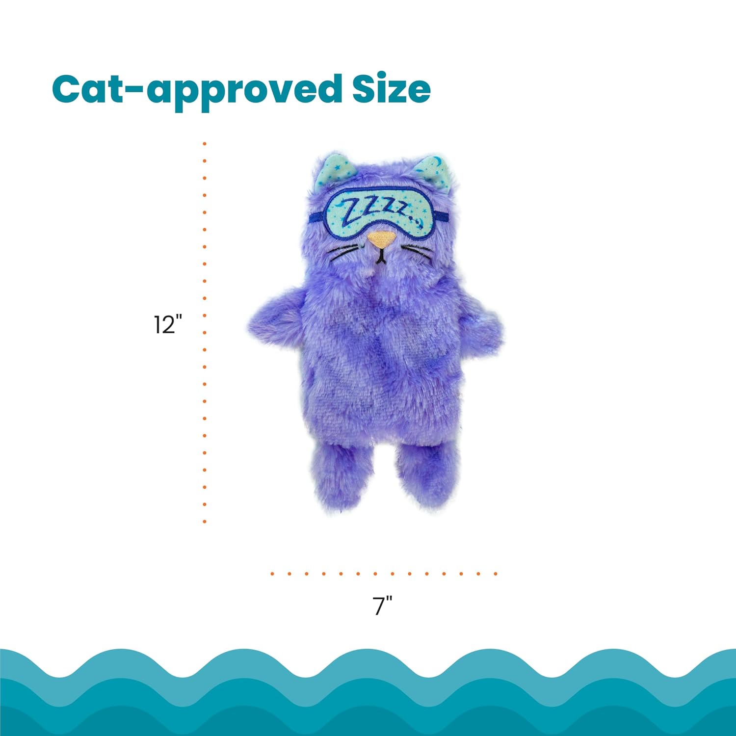 Catstages Purr Pillow Kitty Soothing Plush Cat Toy