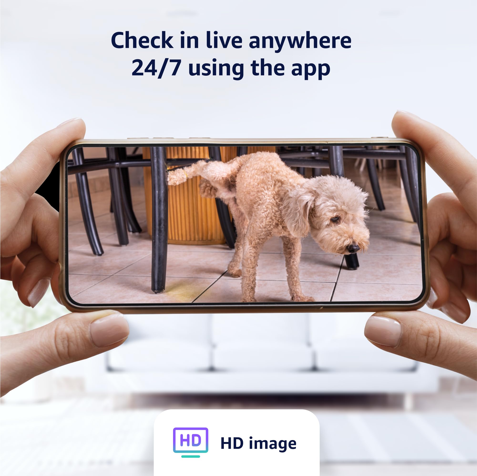 Alpha Tech Wifi Clock Camera - Remote View - Premium Hd 1080P - Dual Band 2.4G/5G Wifi - Best Mini Camera For Home - Real Time M