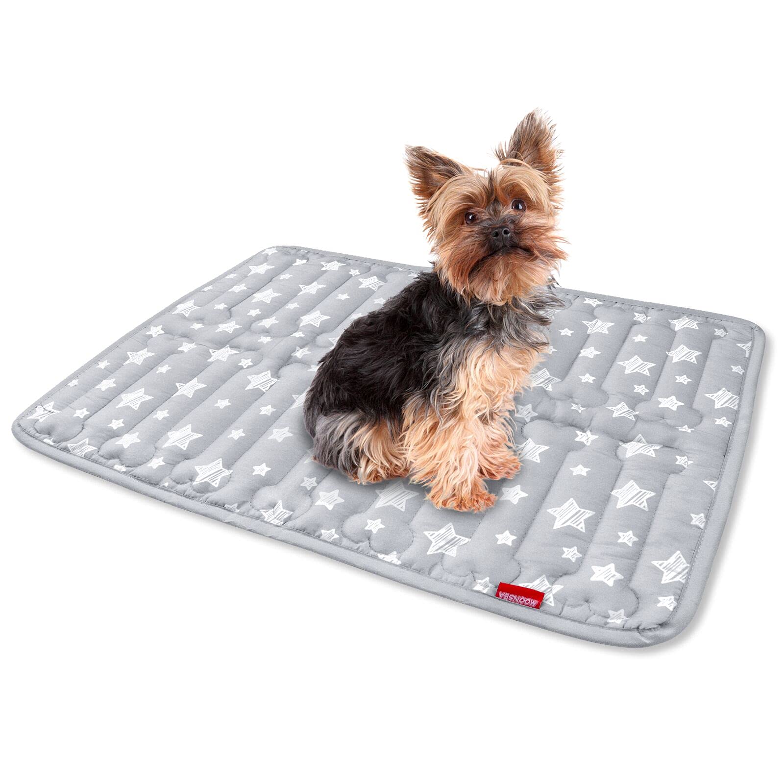 Dog Crate Mat (24'' X 18''), Soft Dog Bed Mat with Cute Prints, Personalized Dog Crate Pad, Anti-Slip Bottom, Machine Washable K