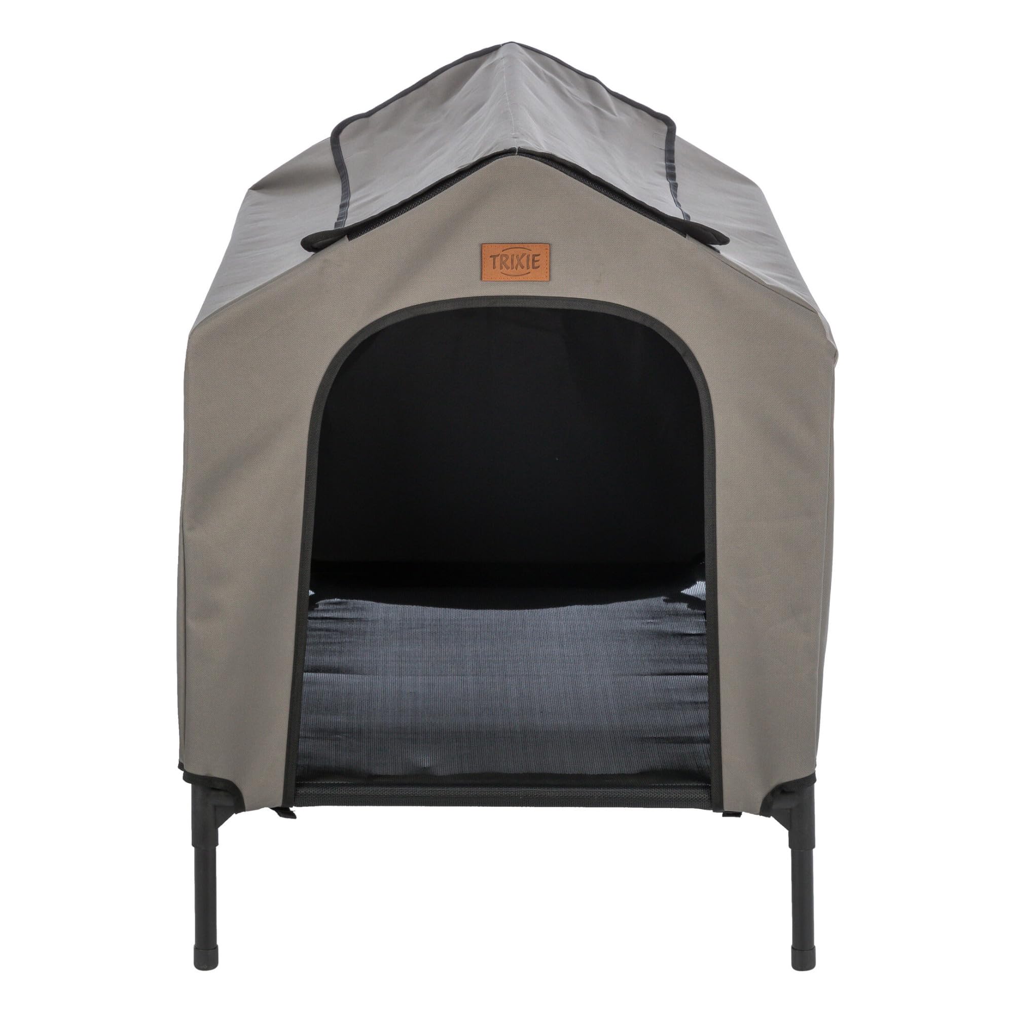 Trixie 2-In-1 Dog House And Bed - Elevated Indoor/Outdoor Tent With Removable Cover - Waterproof And Sun-Resistant - For Large D