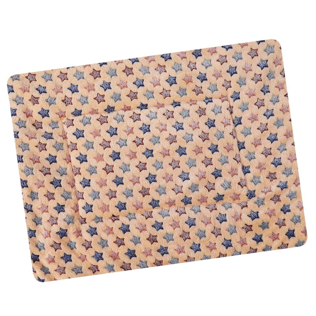 Enakshi Winter Dog Warm Blanket Coral Fleece Puppy Cat Sleep Mat Beige50x75cm|Home & Garden | Bedding | Sheets & Pillowcases