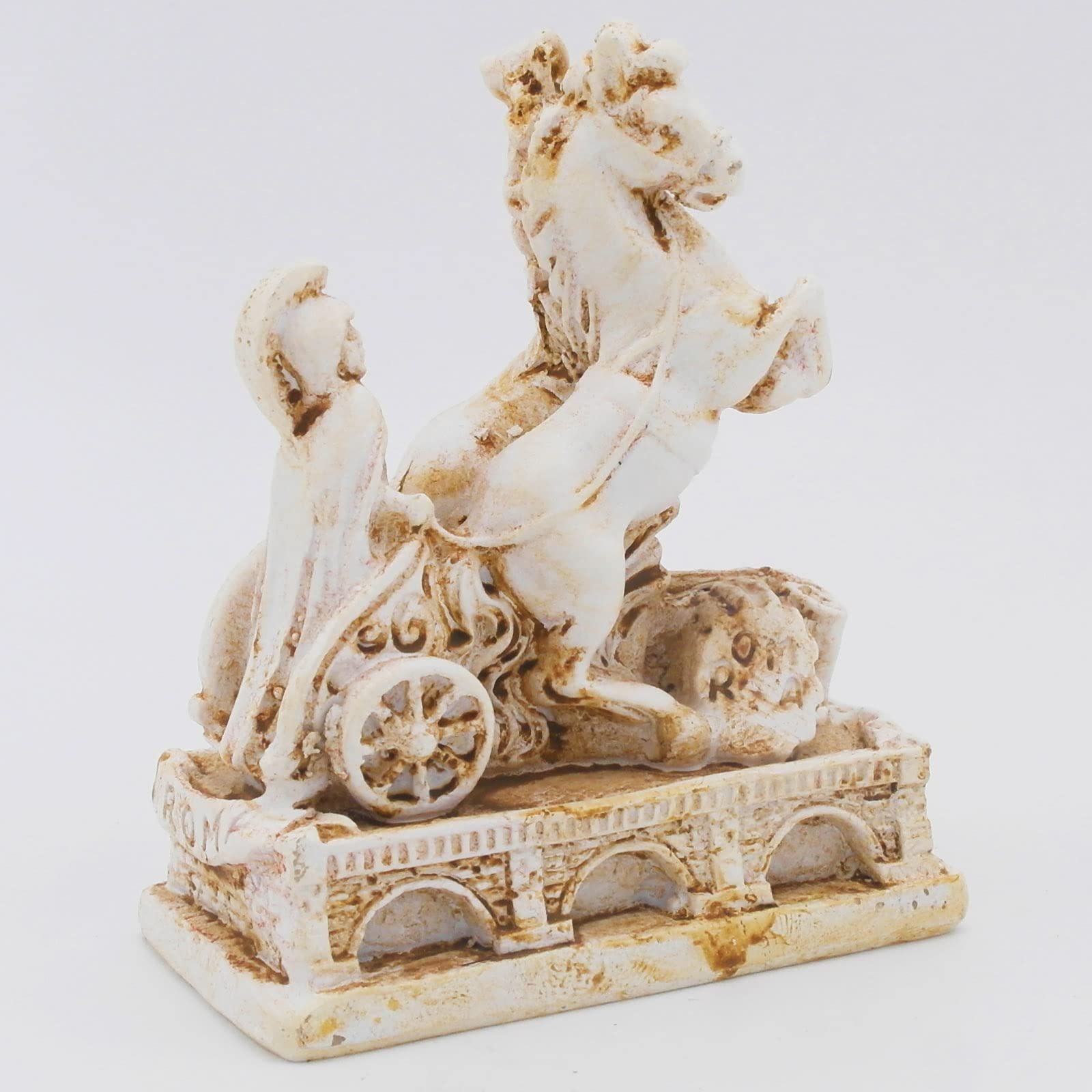 Kocris Casa Rome Soldier Fish Tank Decorations Ancient Arena Roman War Horse Reptile Turtle Lizard Spider Tanks Terrarium Buildi