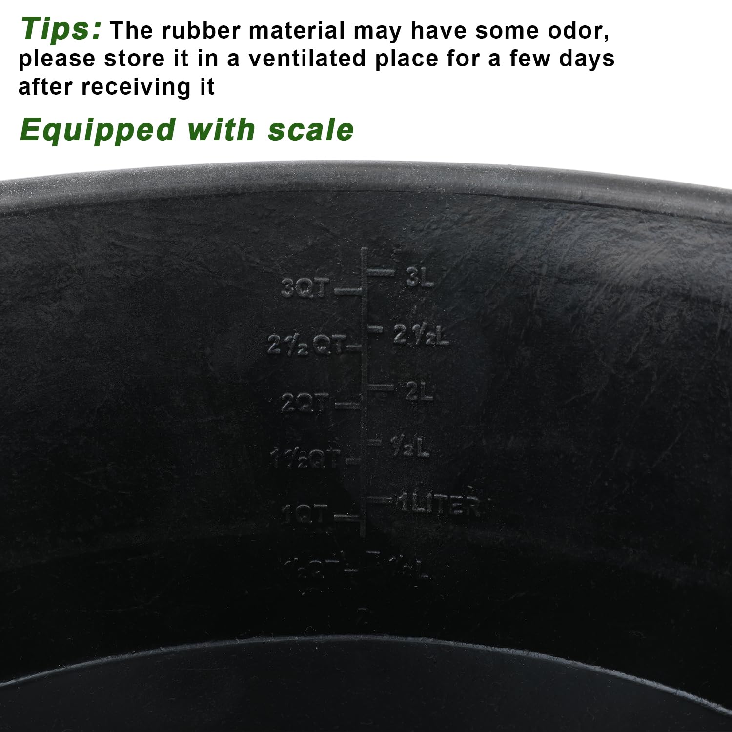 4pcs Rubber Feed Pan, 10.63x3.94in 4 Quart Horse Feed Bucket Chicken Dust Bath Tub Dog Bowl Multi-Use Livestock Feeder for Pig G