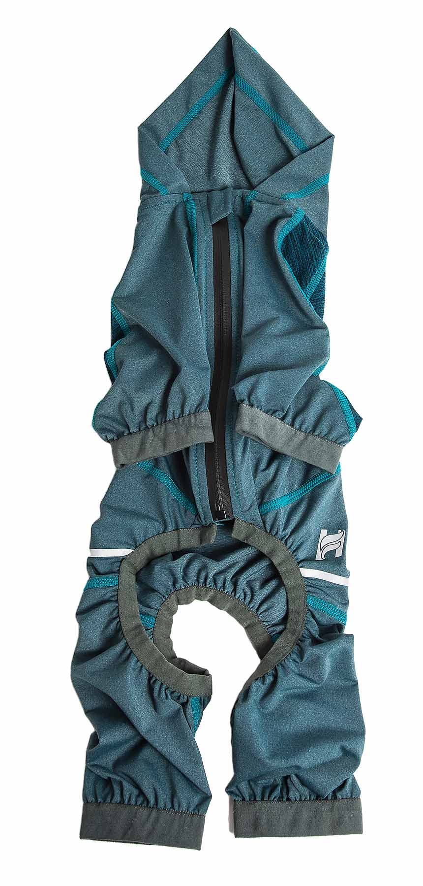 Dog Helios 'Namastail' Lightweight 4-Way Stretch Breathable Full Bodied Performance Yoga Dog Hoodie Tracksuit(D0102H70HHA.)