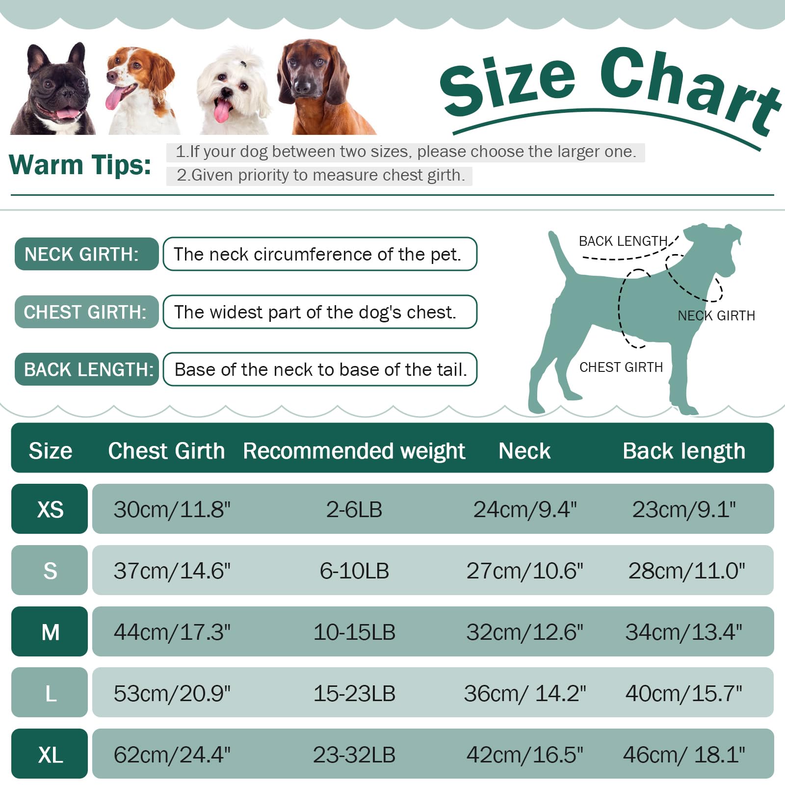 Qbleev Dog Dress, Medium Puppy Sweaters - Warm, Soft Turtleneck Custom Holiday Sweaters For Dogs, Girls & Boys