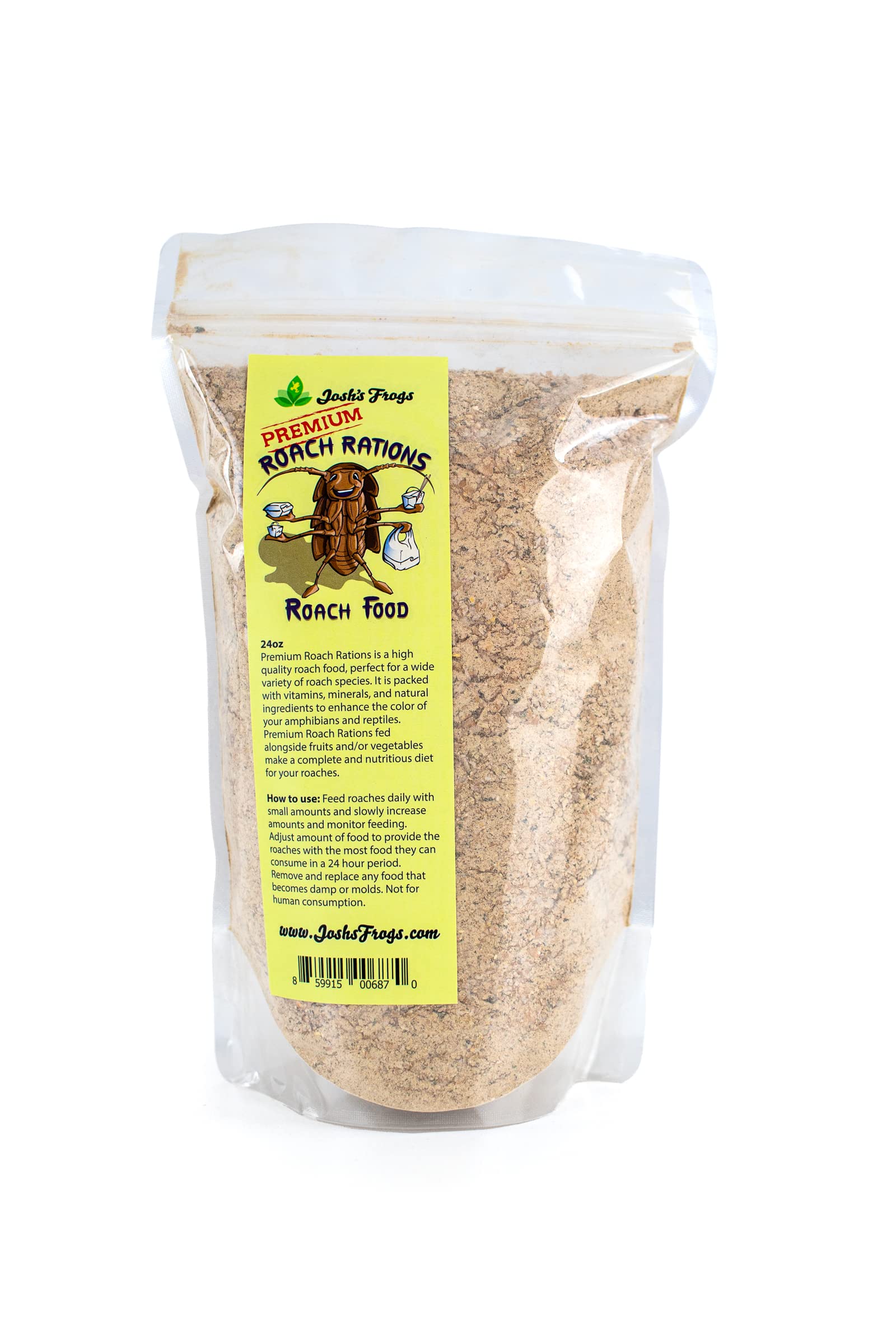Joshs Frogs Roach Rations Premium Roach Food (24 oz)