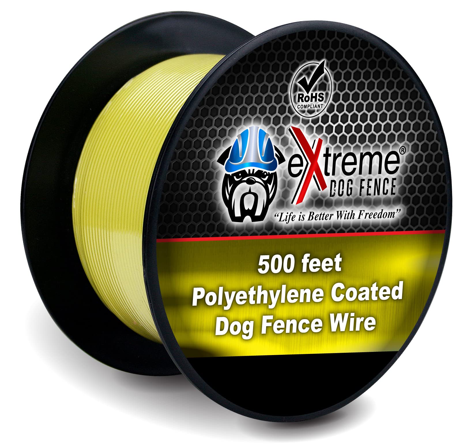 Best Usa Dog Fence Wire Compatible With Petsafe, Extreme Dog Fence, And All Other Underground Dog Fences (500 Feet) (500 Ft)