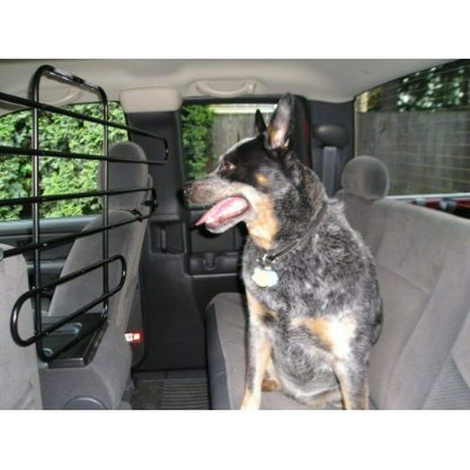 Zookeeper Vehicle Pet Barrier: Adjustable Universal For Cars, Trucks, Suvs - Moves With Your Vehicle Seats. Tilt. Slide. Recline. Easy Install Dog Car Gate - Strong Metal Tubing Gate Divider
