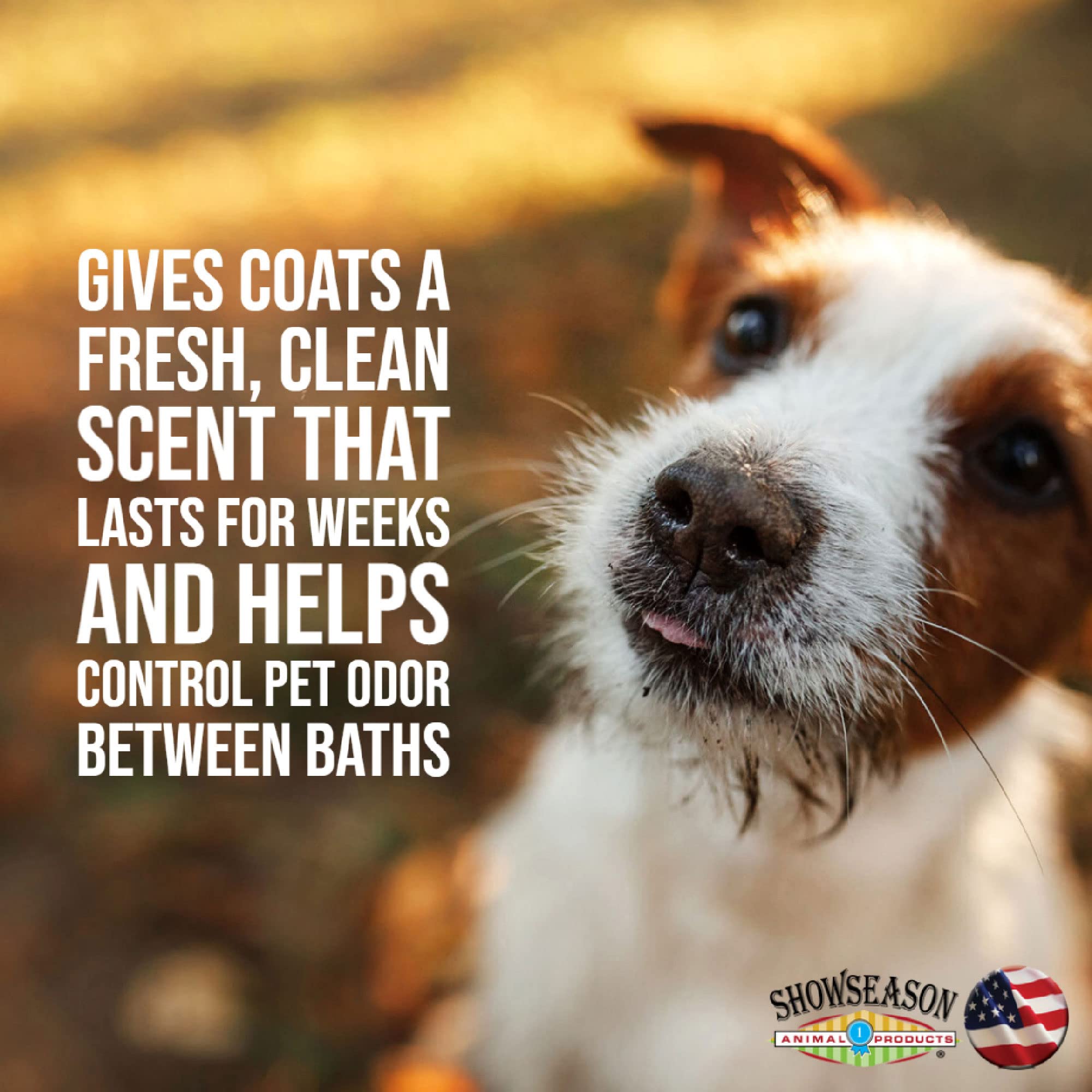 Showseason Animal Products Orchard Fresh Pet Cologne 8.5 Oz For Dogs | Long-Lasting Odor Eliminator | Cruelty-Free | Paraben-Fre