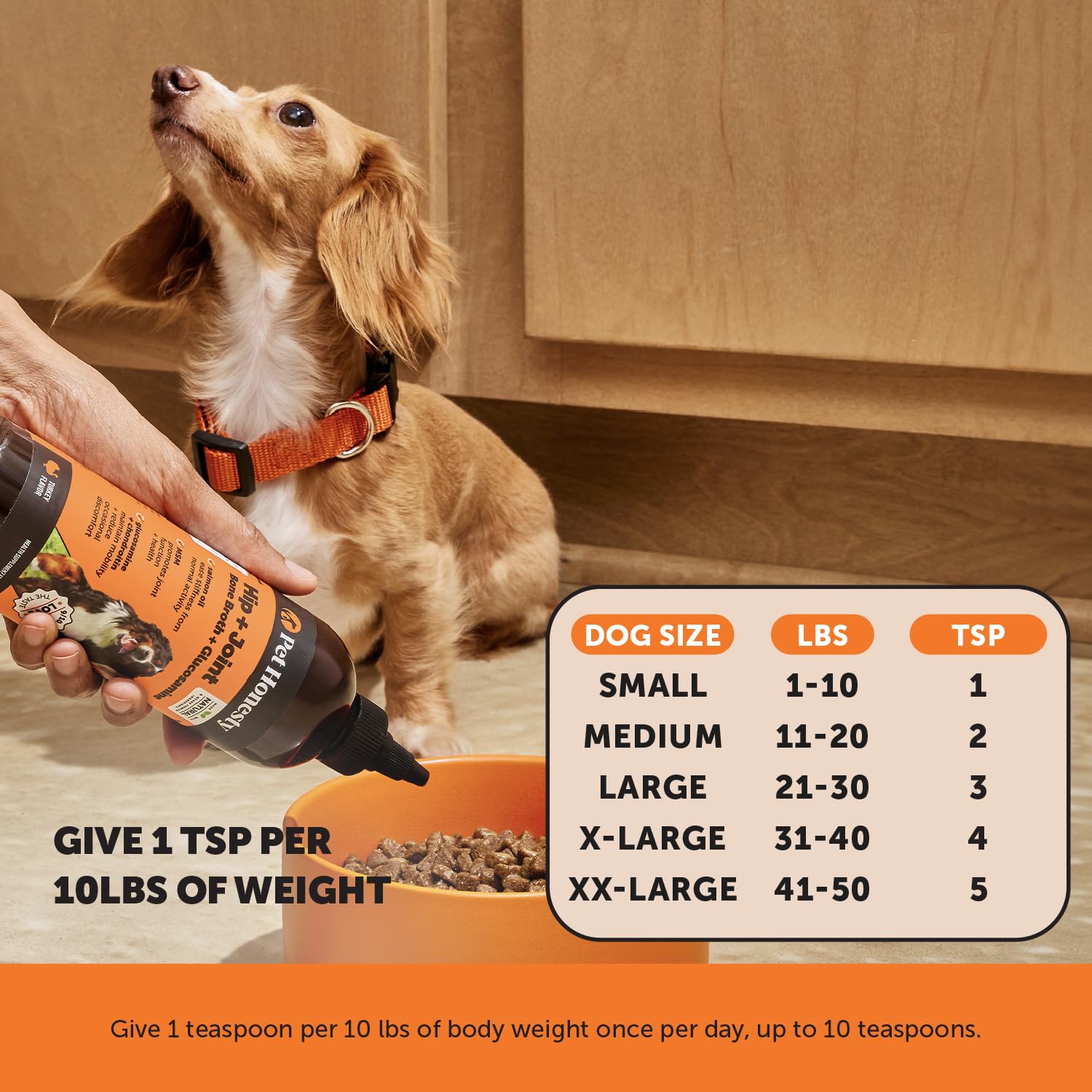 Pet Honesty Dog Joint Supplement with Salmon Oil for Dogs - Ease Stiffness, Reduce Discomfort & Support Joint Mobility Liquid Su