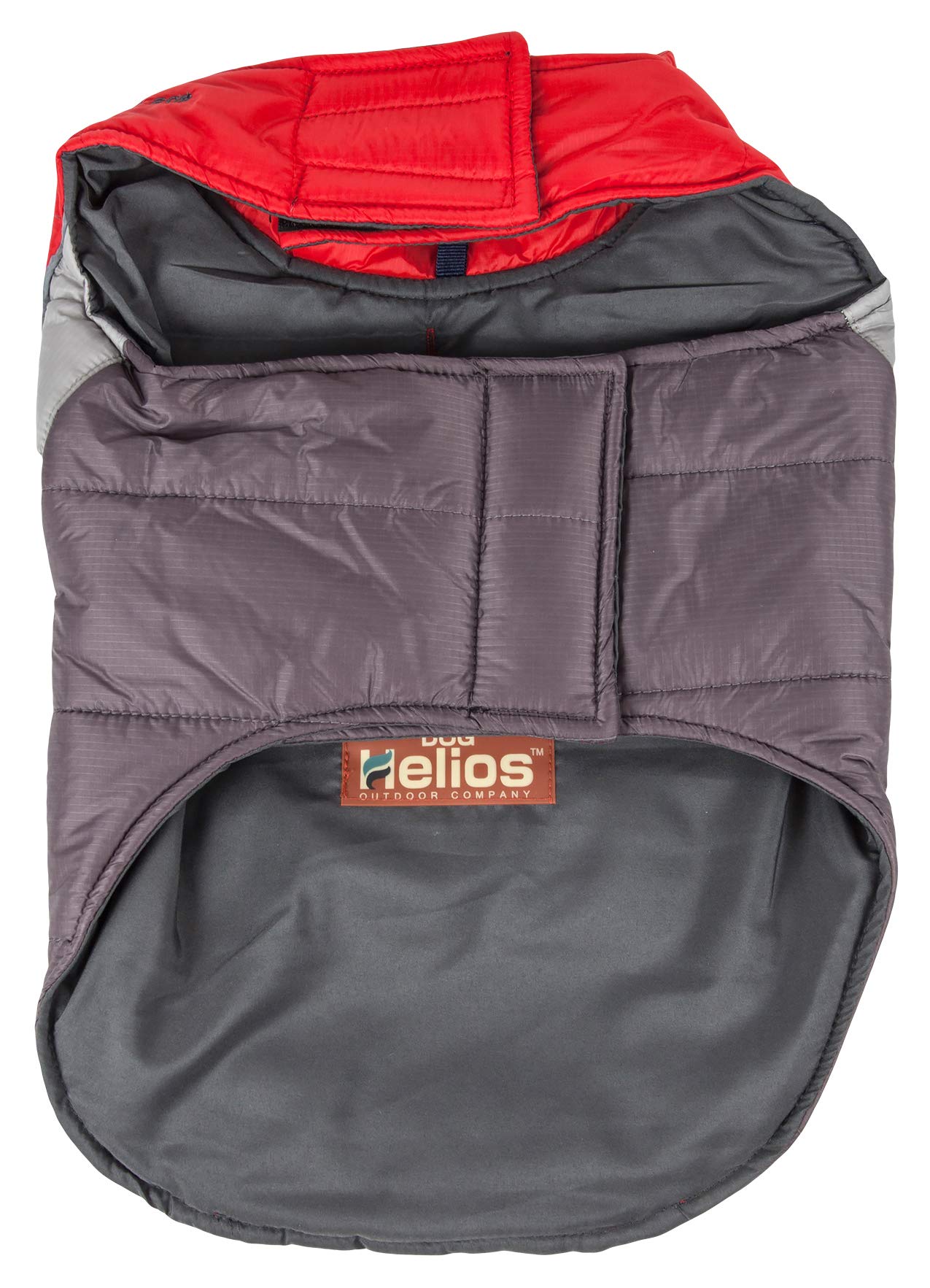 DOGHELIOS Hurricane-Waded Plush Adjustable 3M Reflective Insulated Winter Pet Dog Coat Jacket w/ Blackshark technology, X-Smal