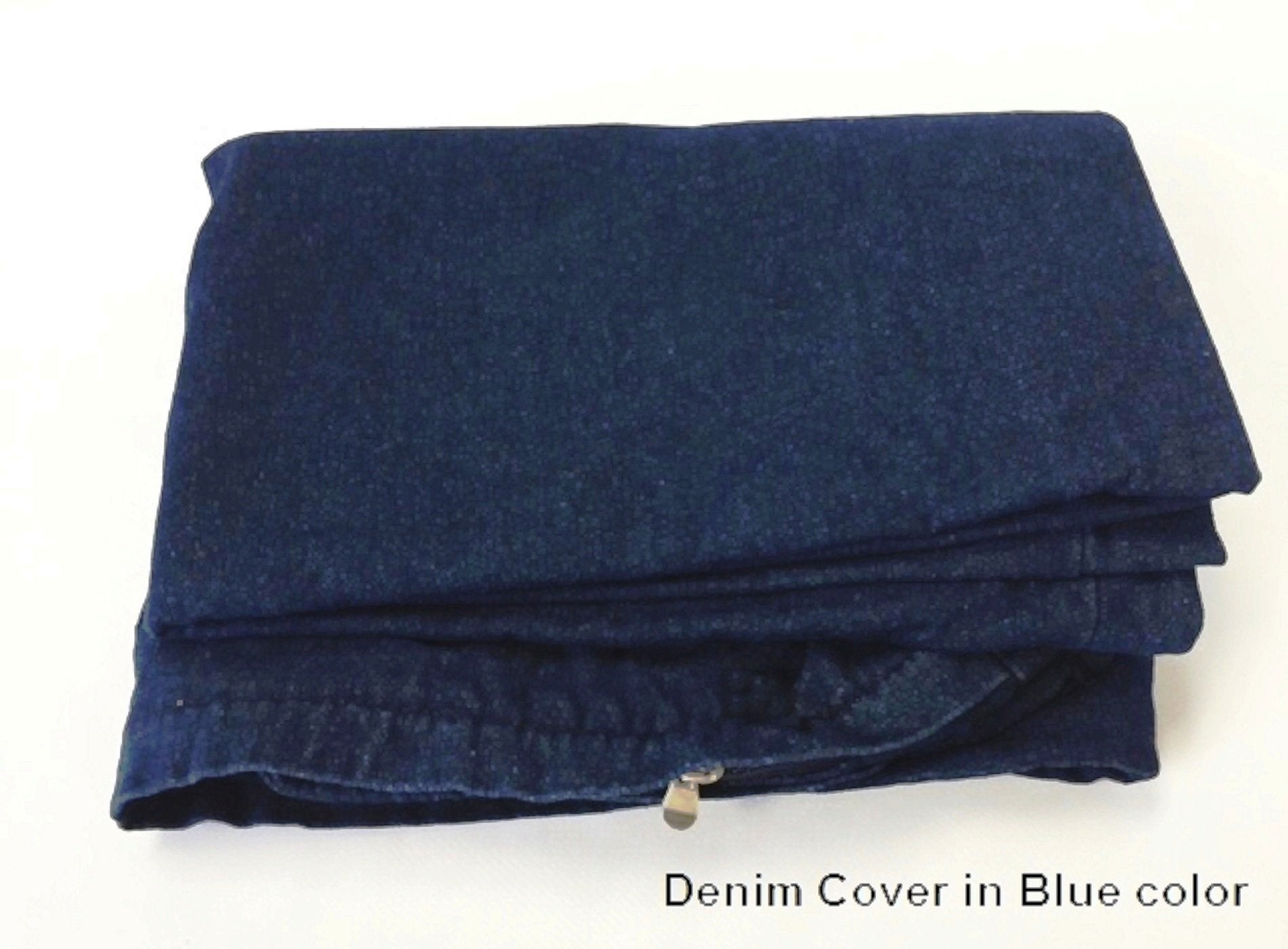 Dogbed4Less Diy Durable Blue Denim Pet Bed External Duvet Cover And Waterproof Internal Case For 35'X20'X4' Small Medium Dog