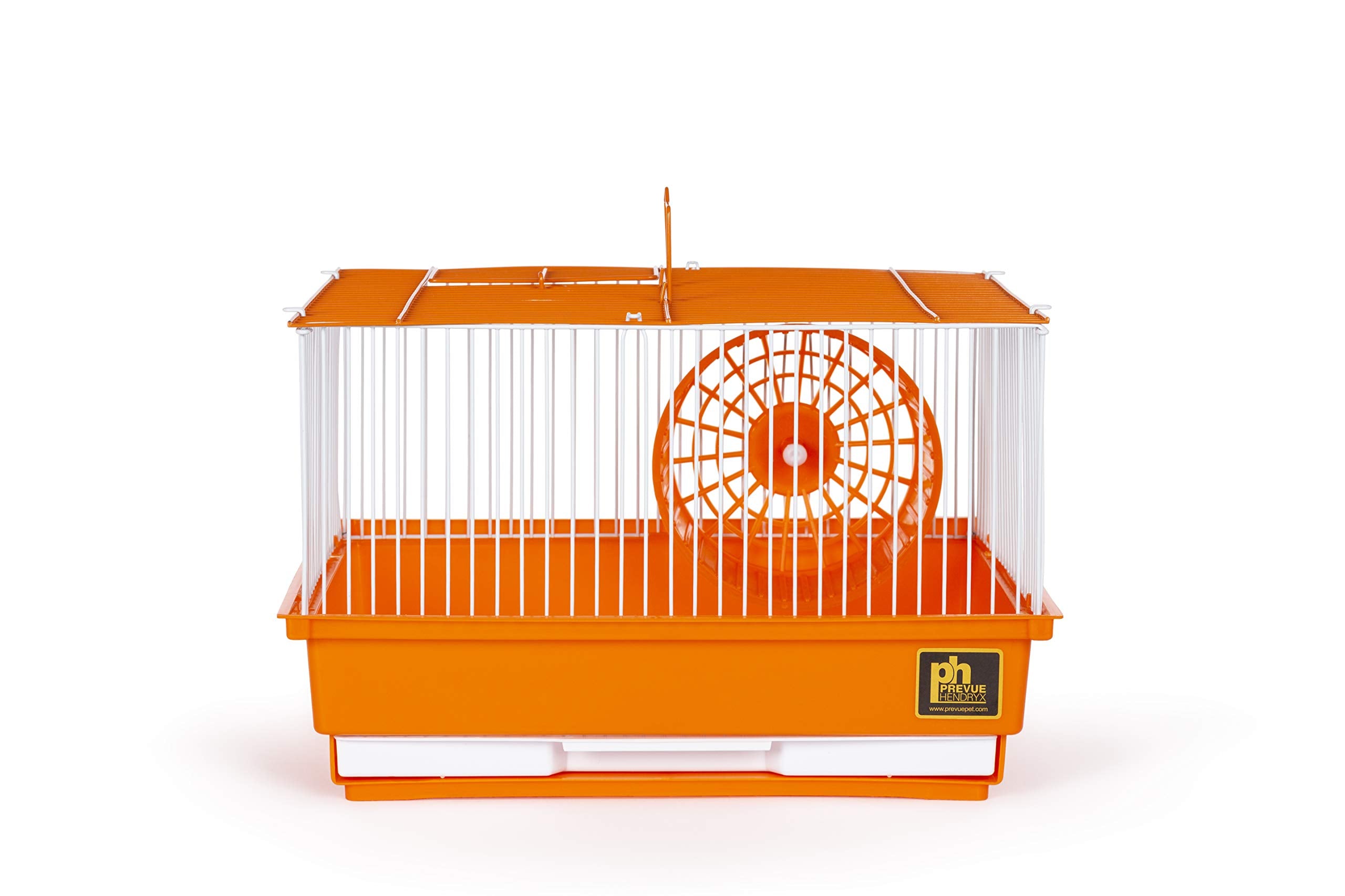 Prevue Pet Products Single-Story Hamster And Gerbil Cage, Orange